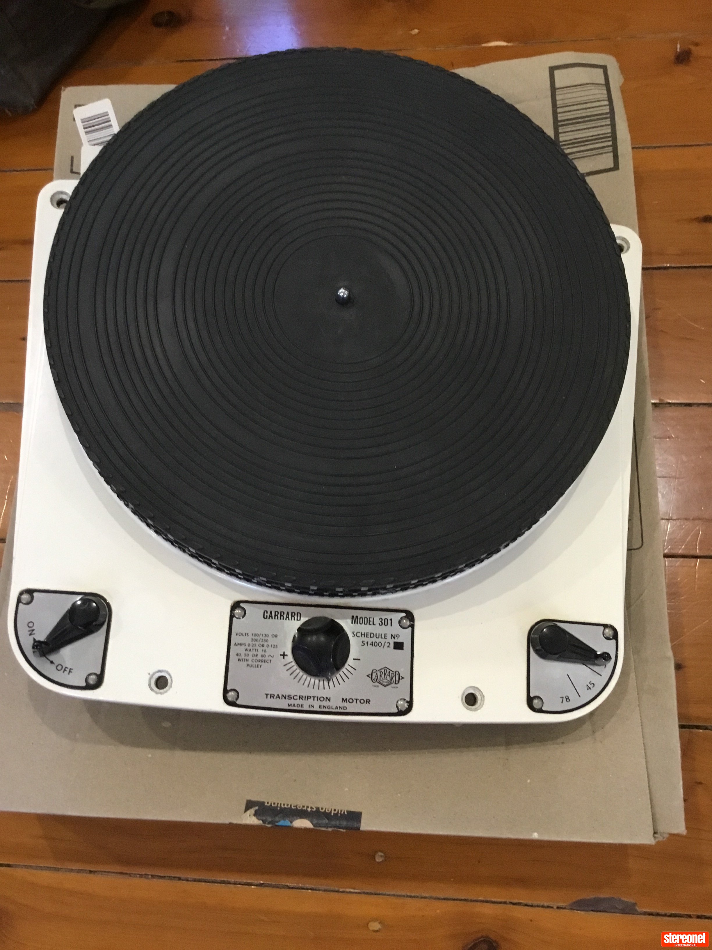 Garrard 301 Turntable Motor