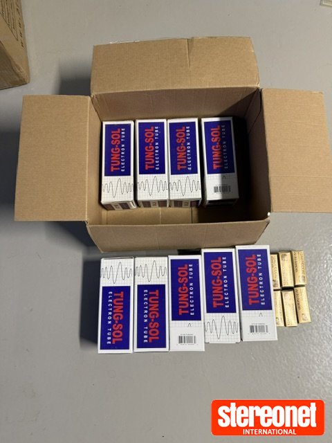 Tung-Sol ECC82 and KT150 Valves/Tubes