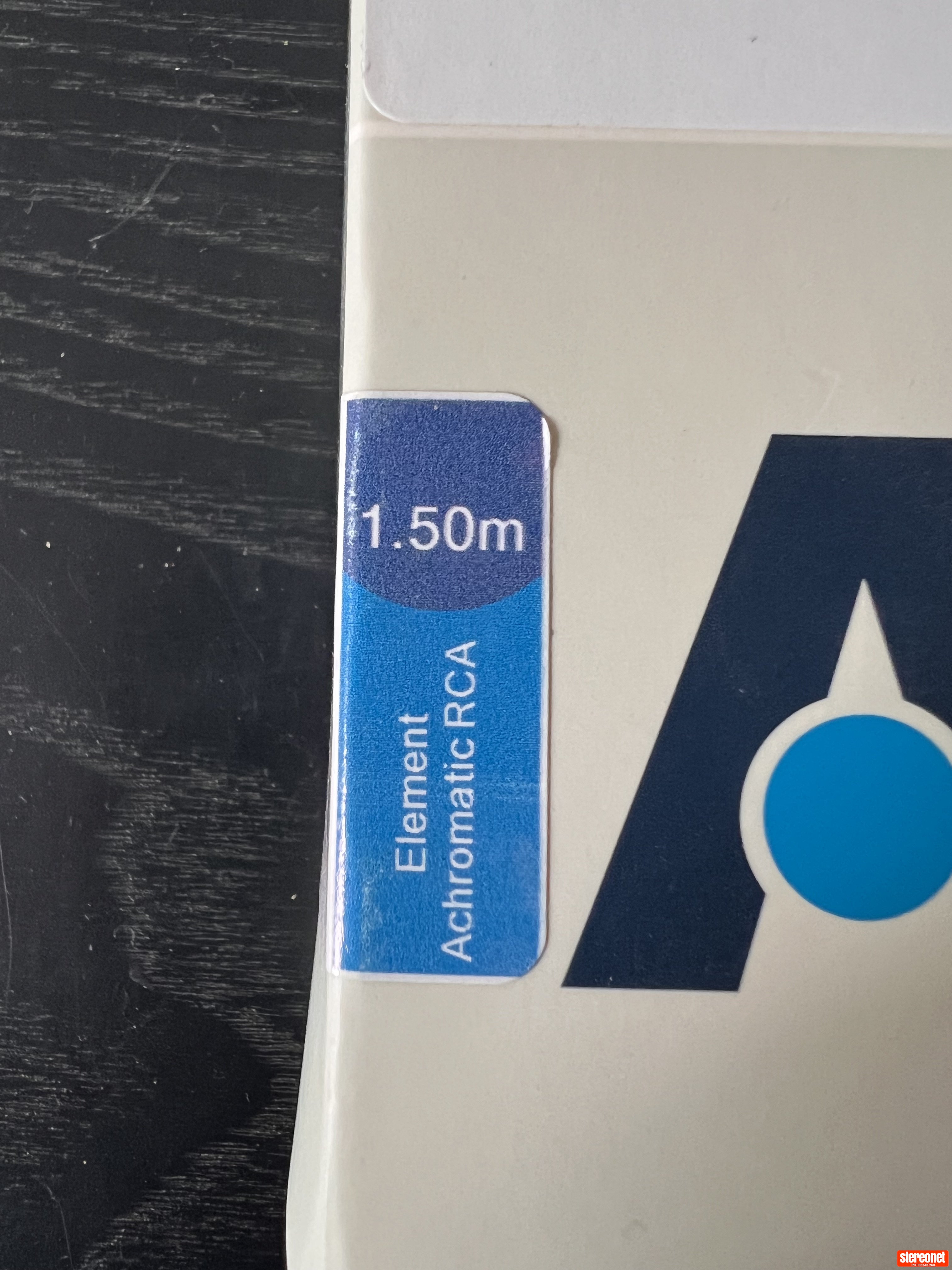 Altas Cables Element achromatic 1.5m Interconnect Cables (RCA)