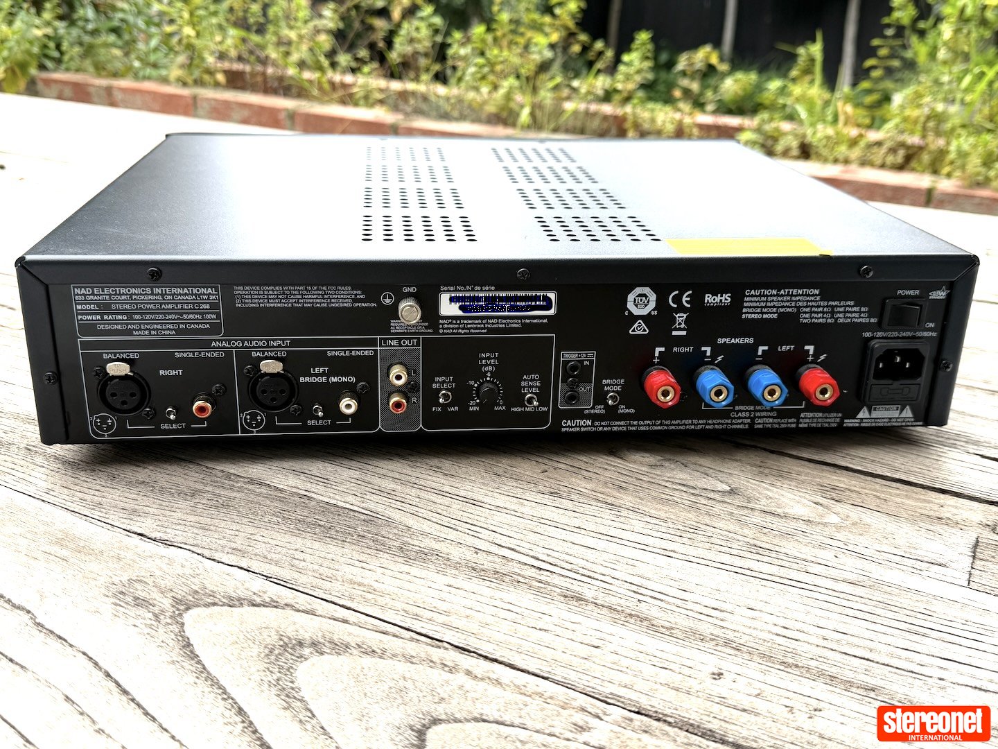 NAD Electronics C268 Power Amplifier - Power Amplifiers - StereoNET
