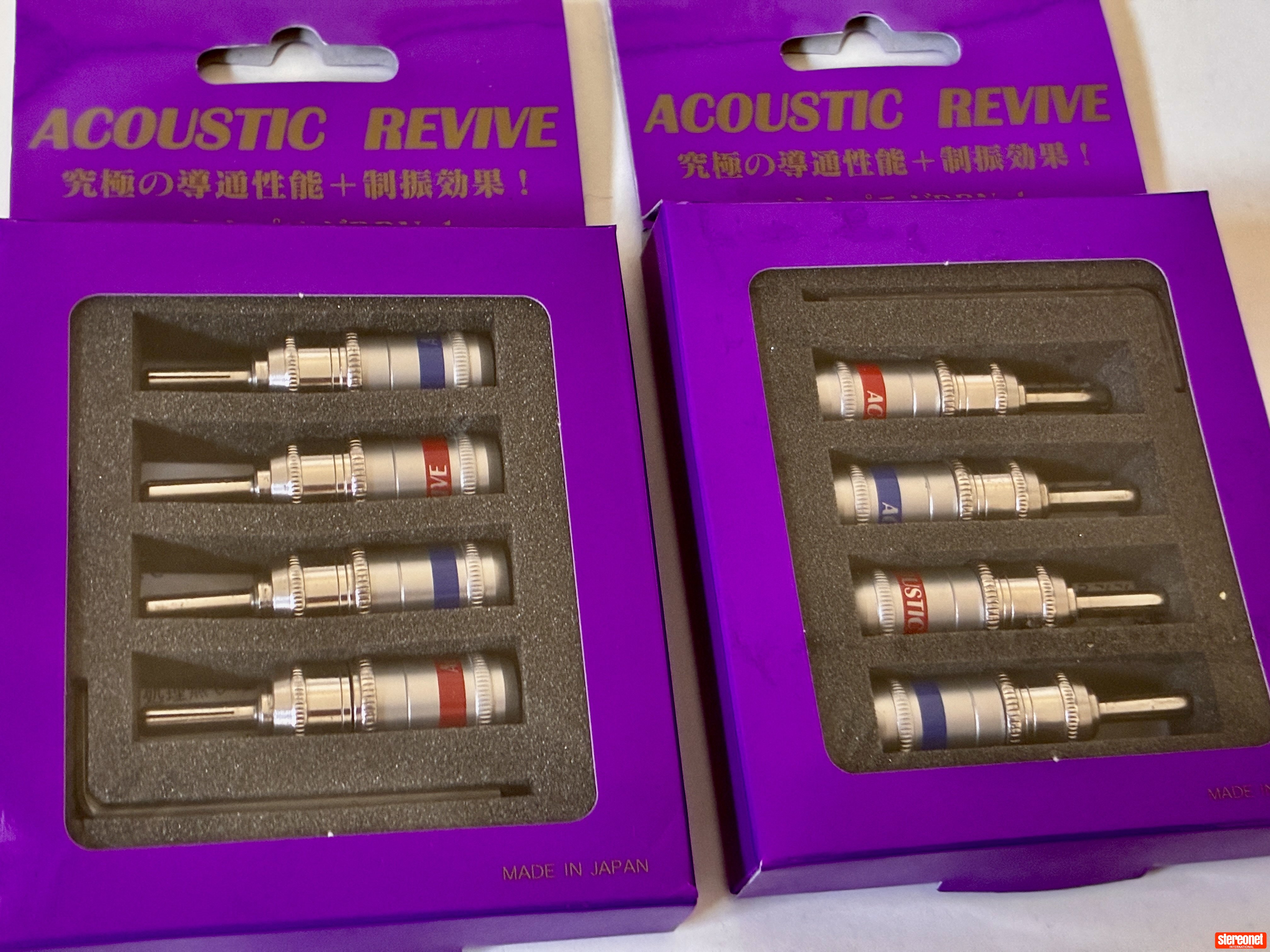 Acoustic Revive RBN-1 Banana Plugs Cable Accessories