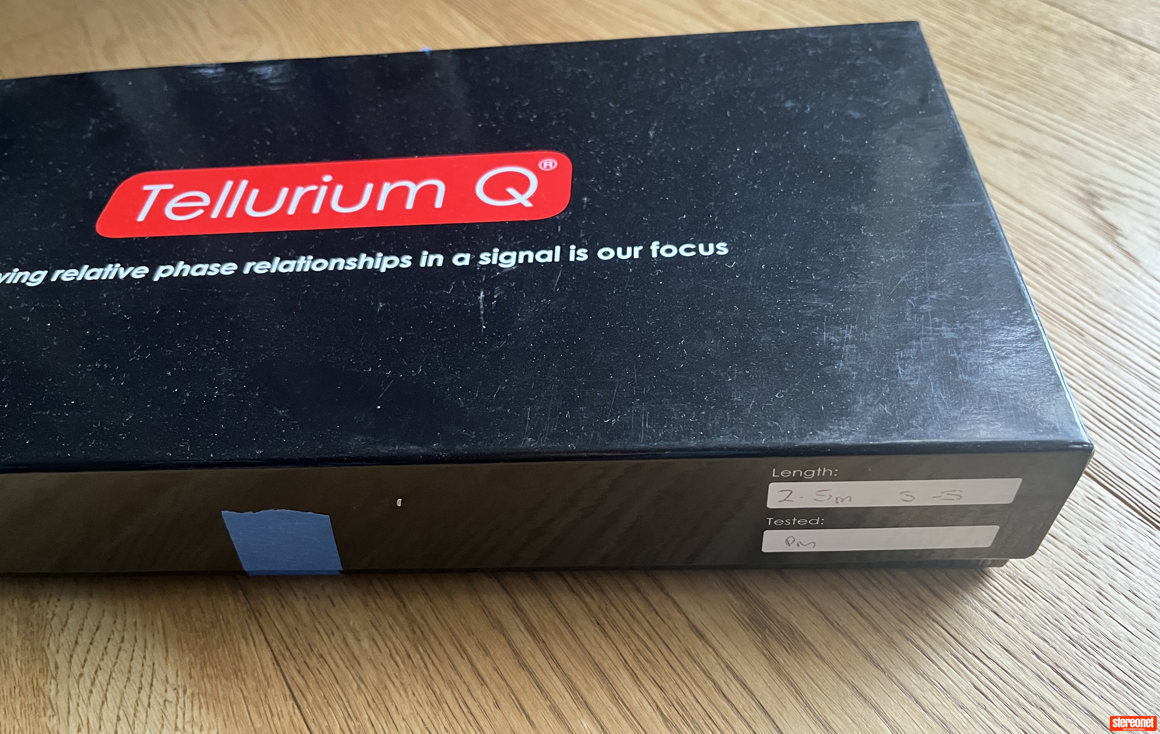Tellurium Q Black II 2.5m Speaker Cables