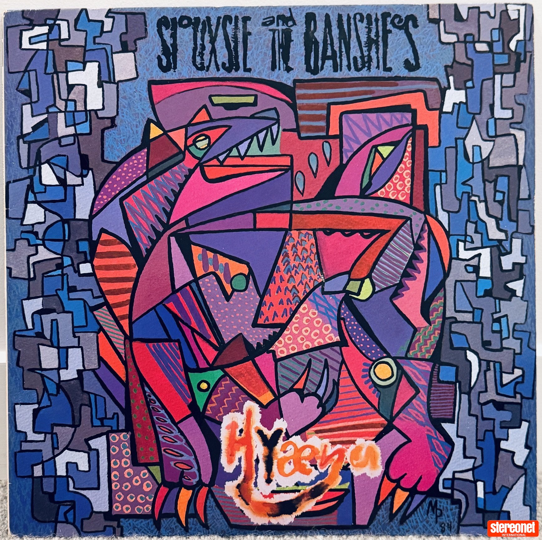 SIOUXSIE AND THE BANSHEES - HYAENA / JAPAN / 1984
