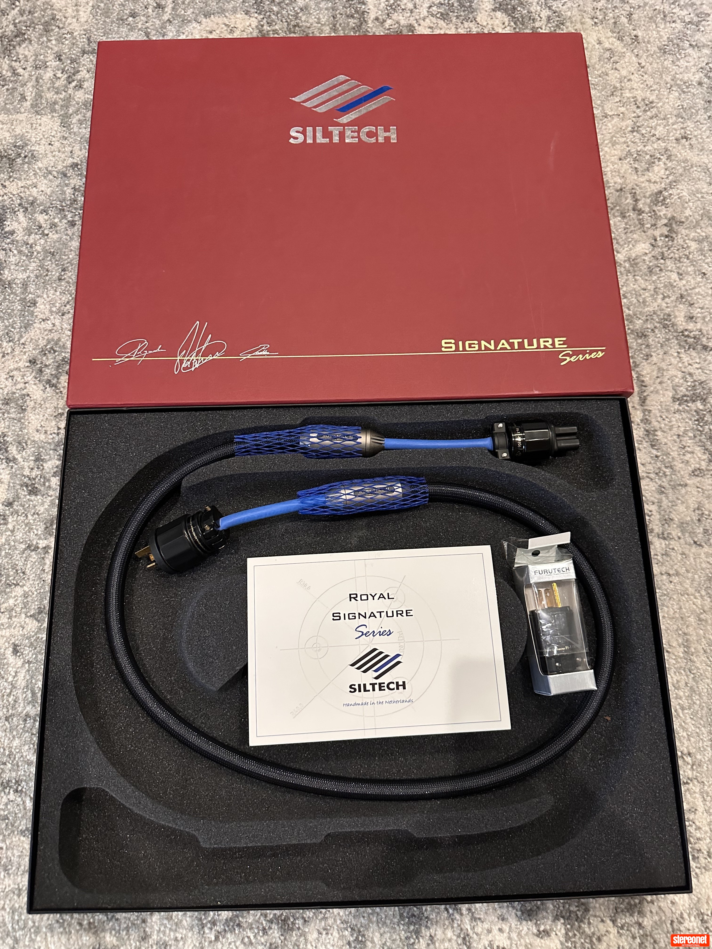 Siltech Cables Ruby Hill II Power Cable