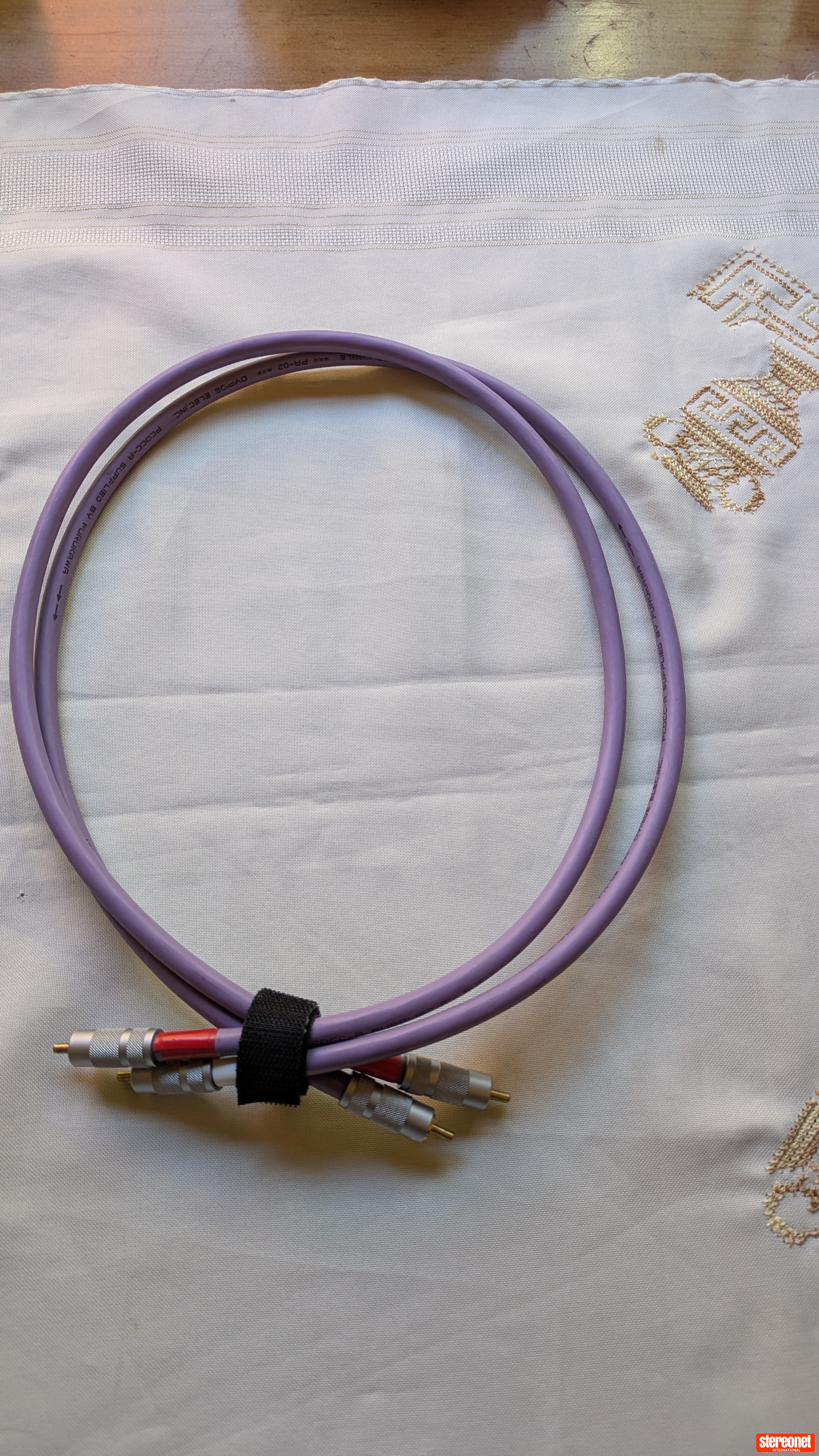 Oyaide PA-02 Interconnect Cables (RCA)