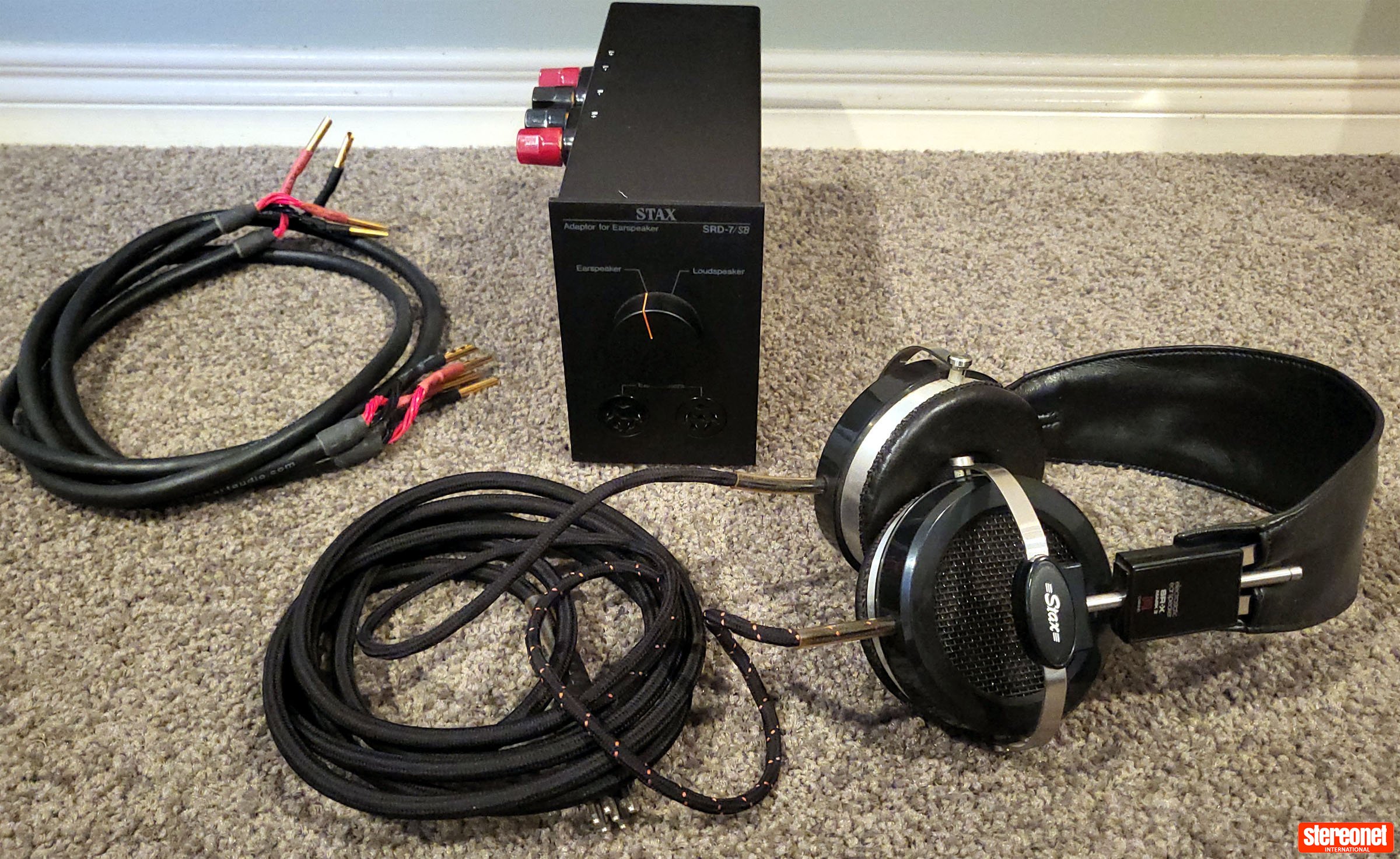 Stax STAX SR-X Mk3 & SRD7-SB energiser Headphones - Over/On Ear