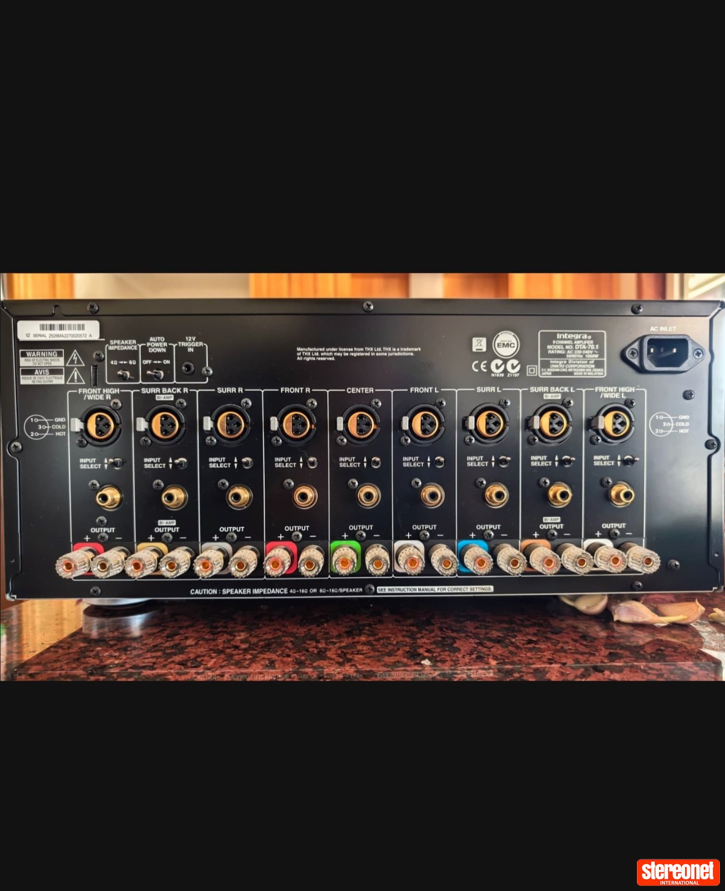 Integra DTA-70.1 Multichannel Amplifier