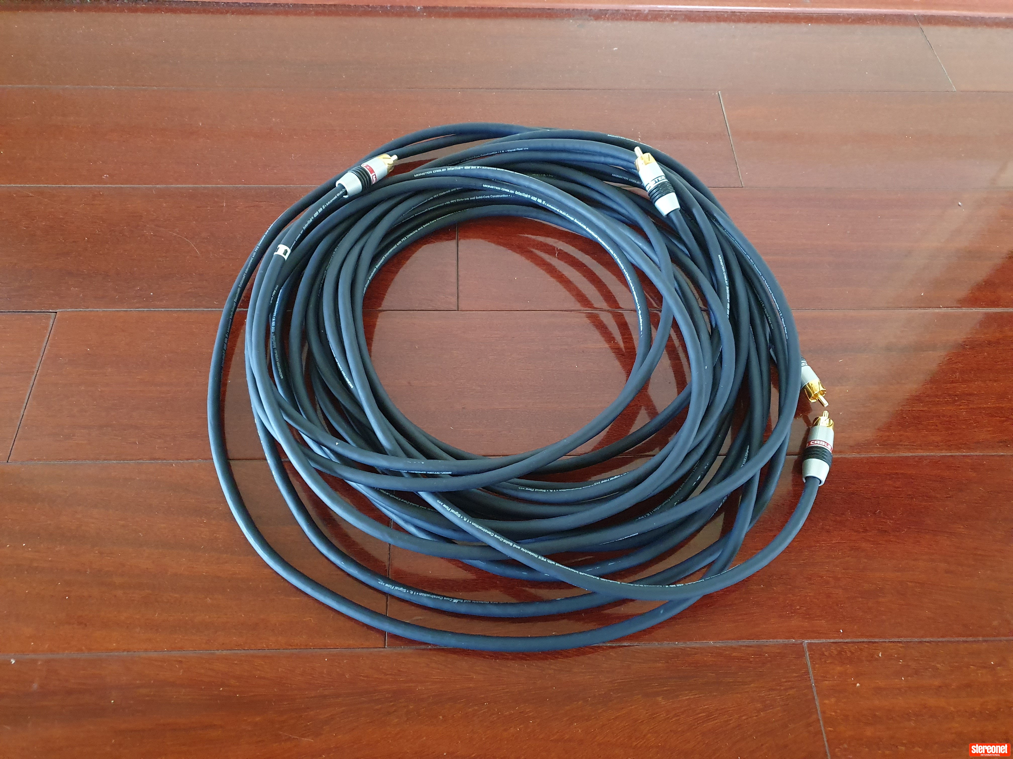 Monster Interlink 400 RCA 6m Cable Interconnect Cables
