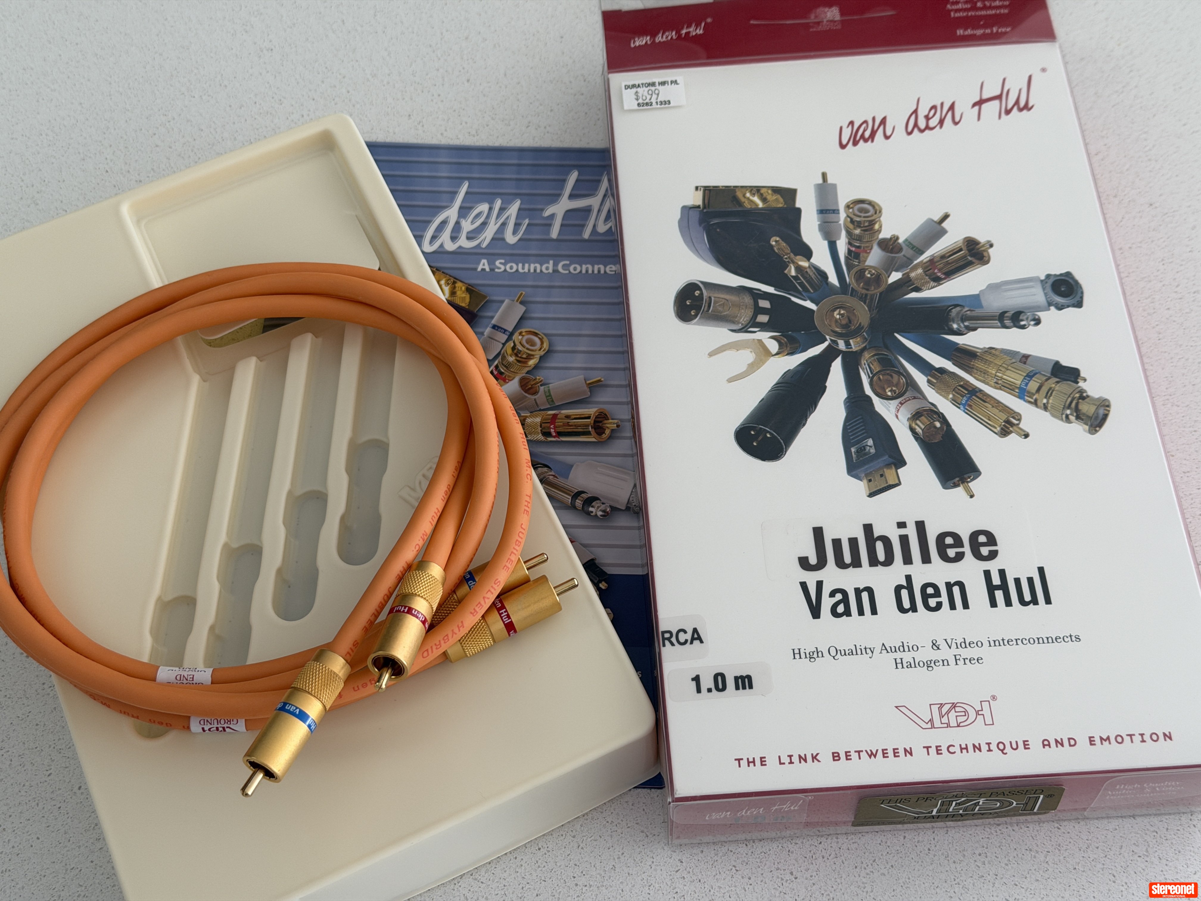Van Den Hul The Jubilee Series Cable Accessories