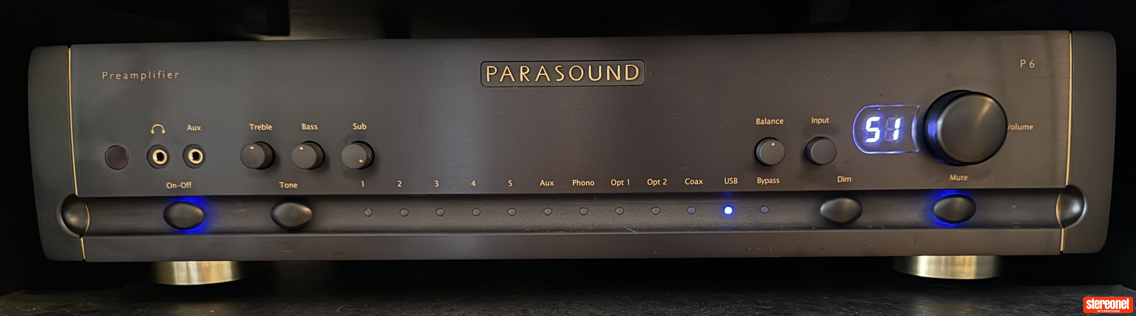 Parasound Halo P6 Pre Amplifier
