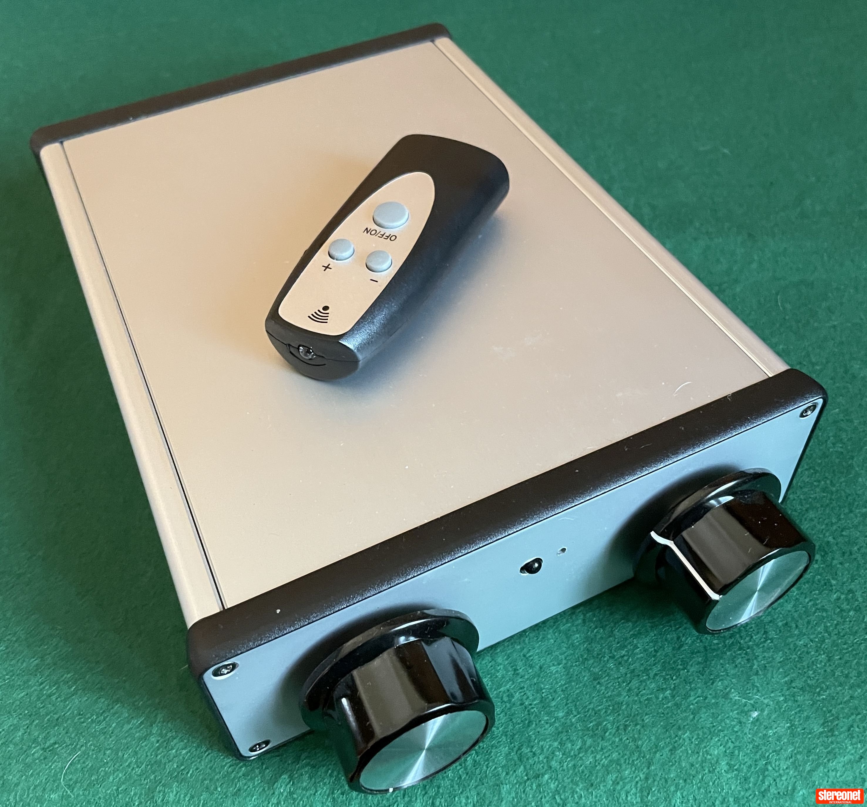 Stereo Coffee LDR - Light Dependent Resistor Pre Amplifier
