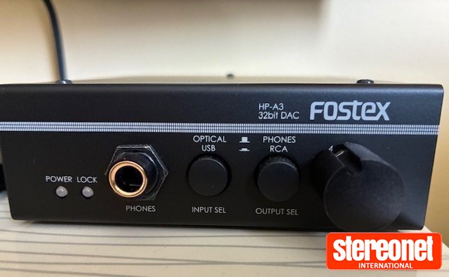 Fostex HP-A3 Headphone Amplifier (with DAC)