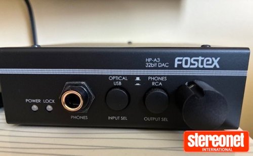 Fostex HP-A3 Headphone Amplifier (with DAC)