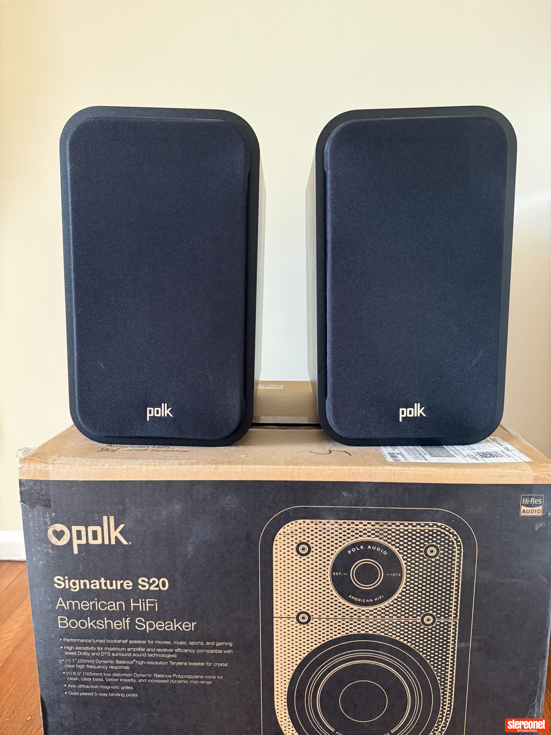Polk Audio signature S20 bookshelf speakers Bookshelf Loudspeakers