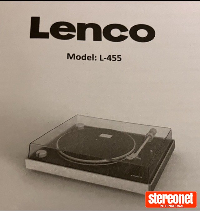 Lenco L-455BK Turntable
