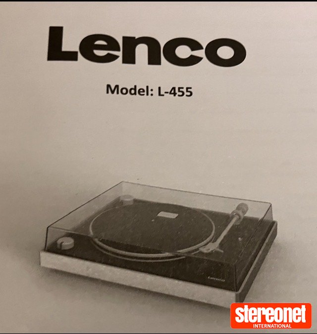 Lenco L-455BK Turntable