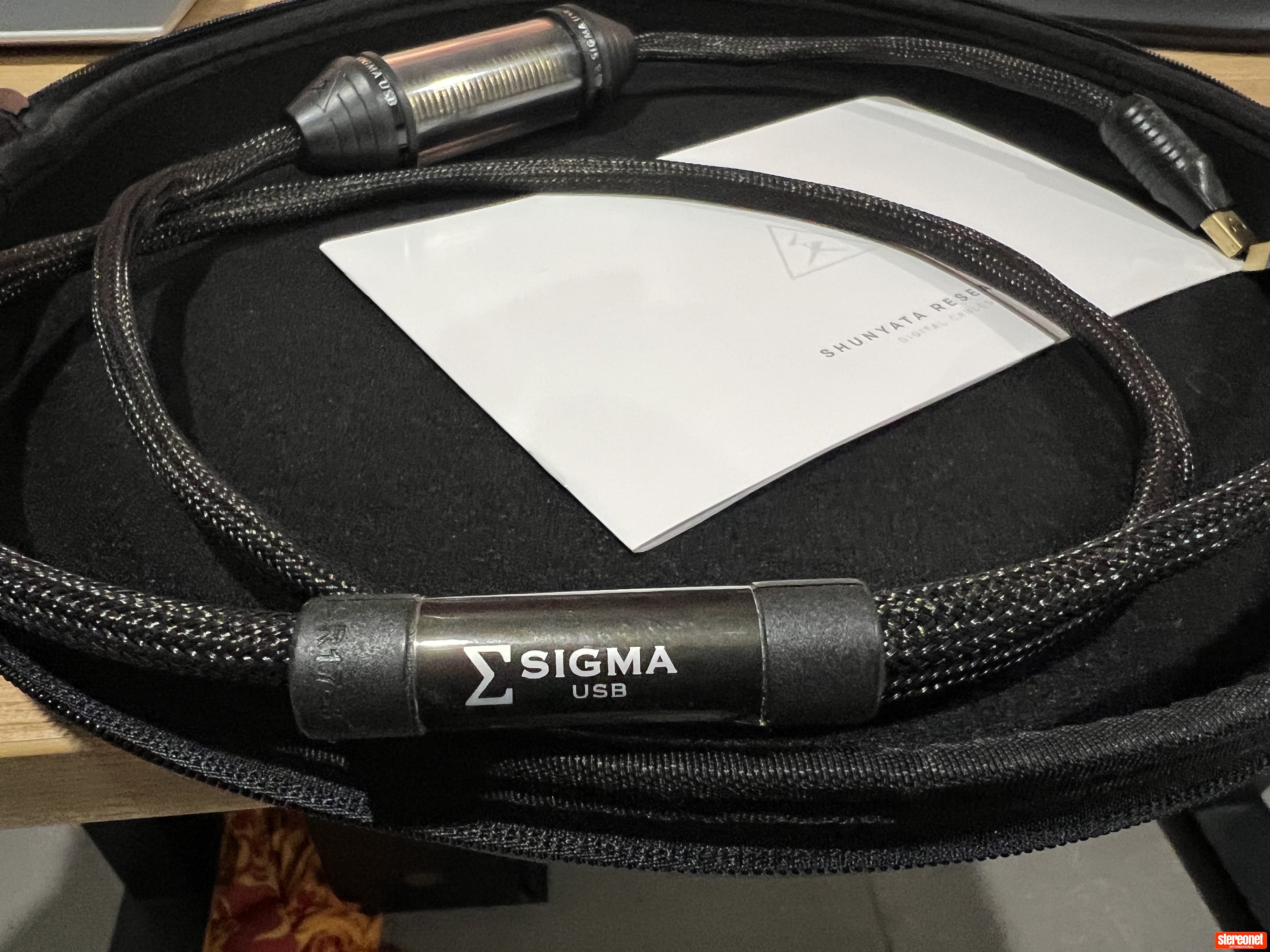 Shunyata Research Sigma USB cable USB Cable