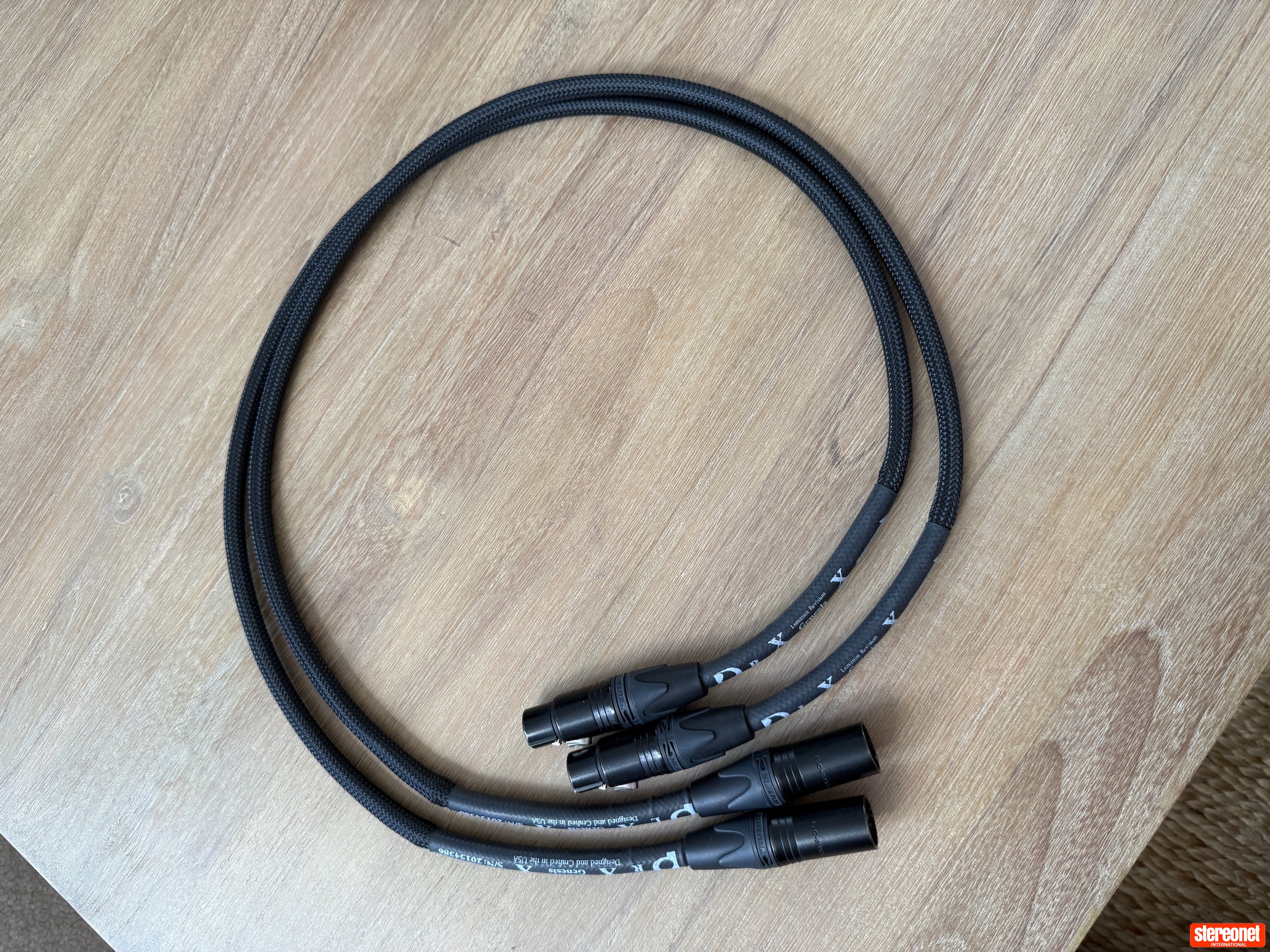 Purist Audio Design Genesis Luminist Interconnect Cables (XLR)