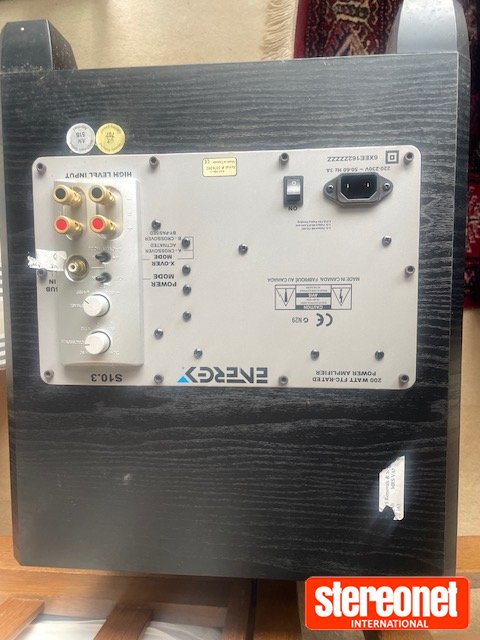 ENERGY Energy S10.3 Subwoofer