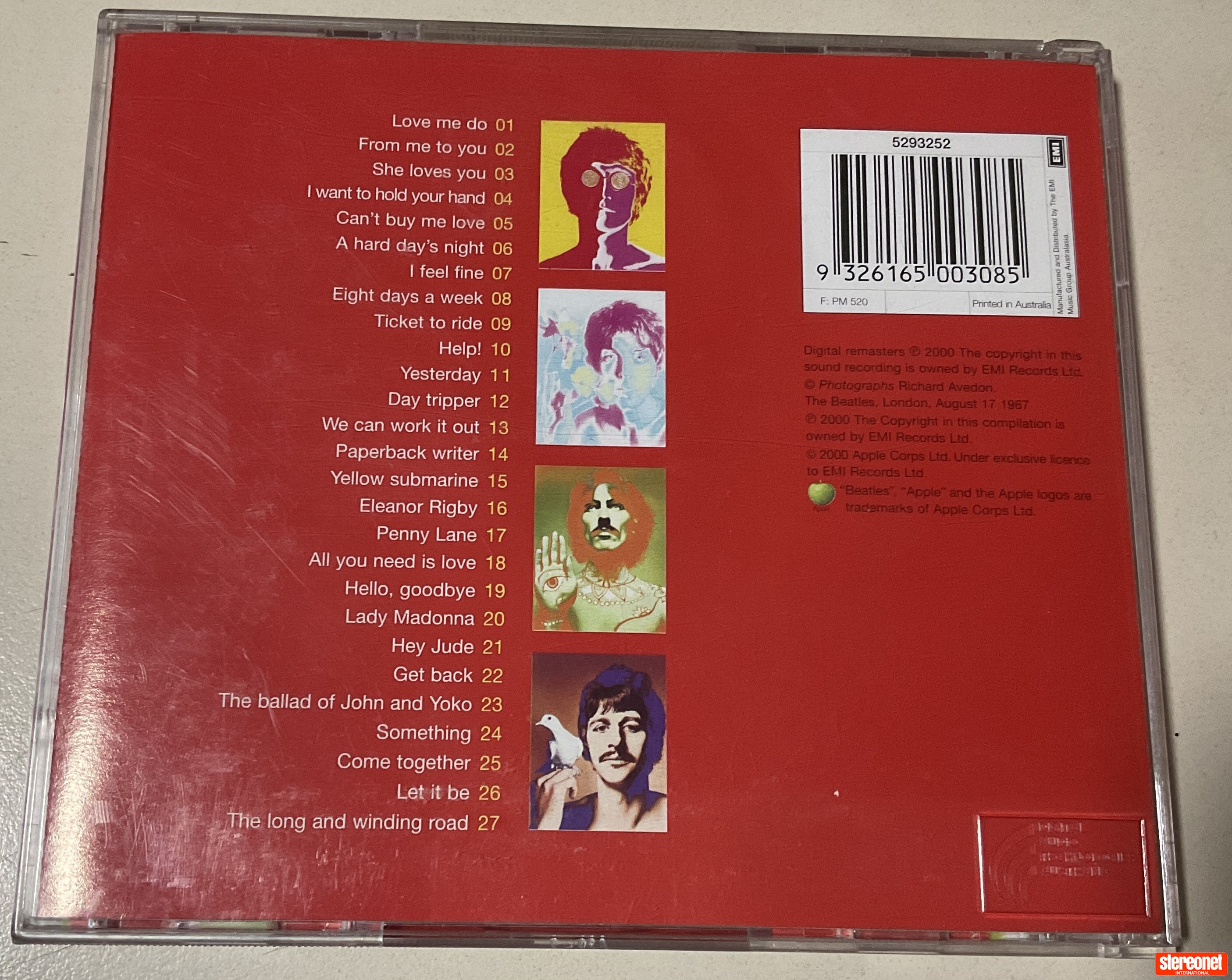 Beatles Number 1 and Let it Be Naked CD