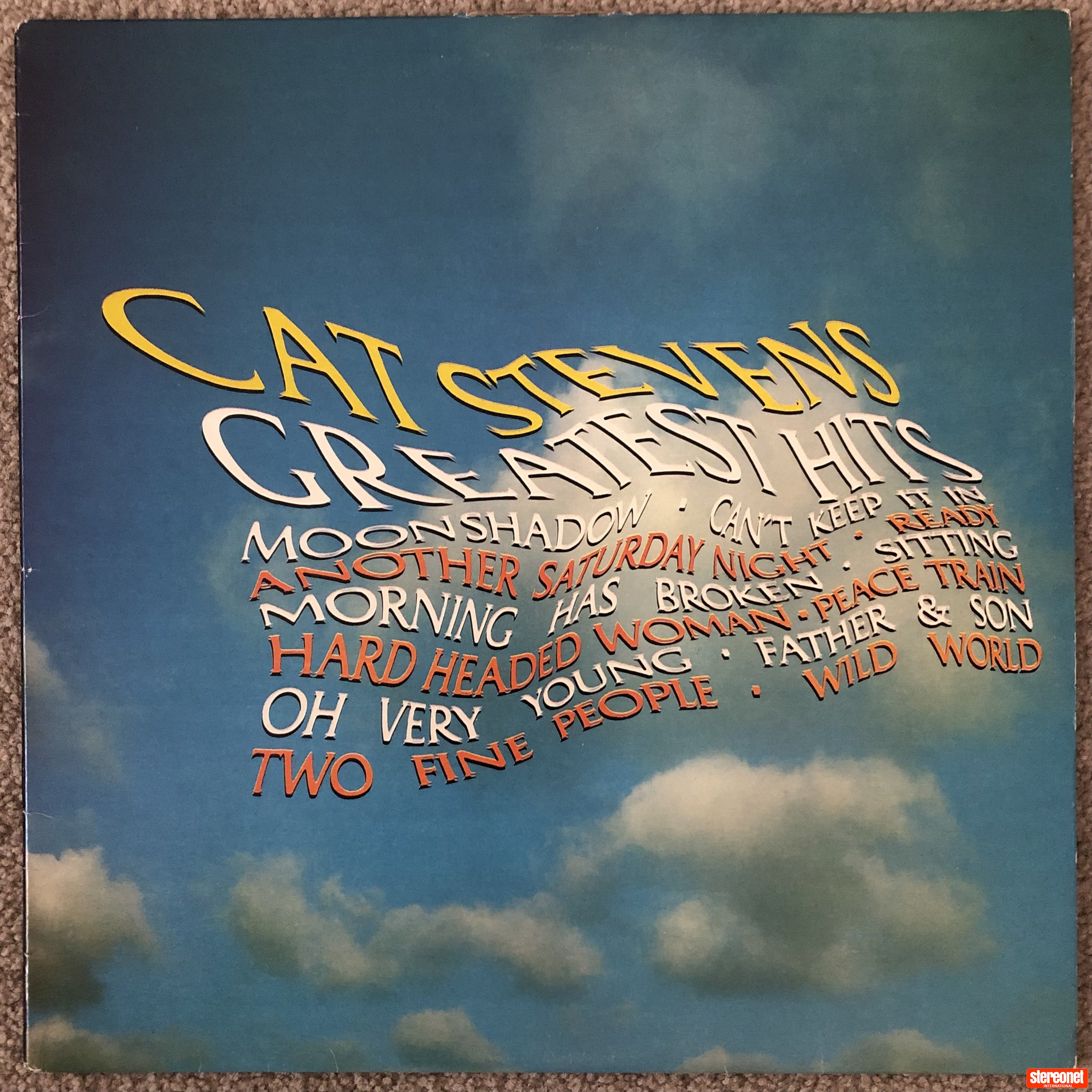 Cat Stevens - Greatest Hits Vinyl Record (LP)