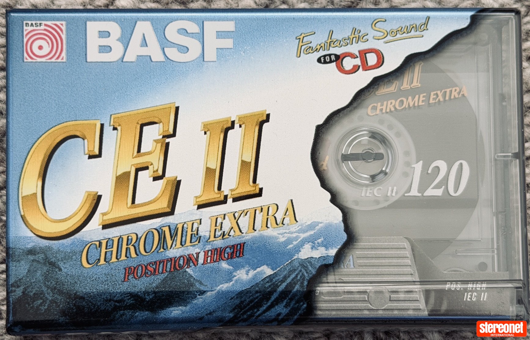 BASF CE II Chrome Extra 120 Cassette Tapes (New)