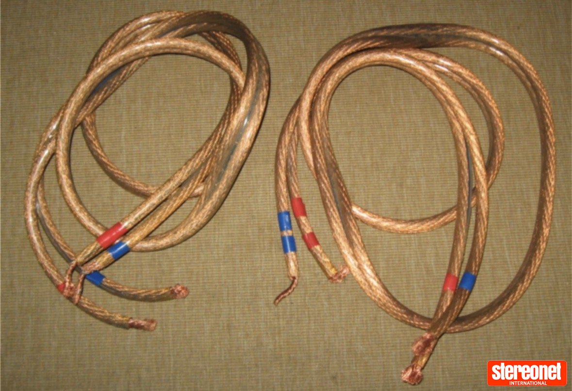Music Fidelity Tri Vista Speaker Cables