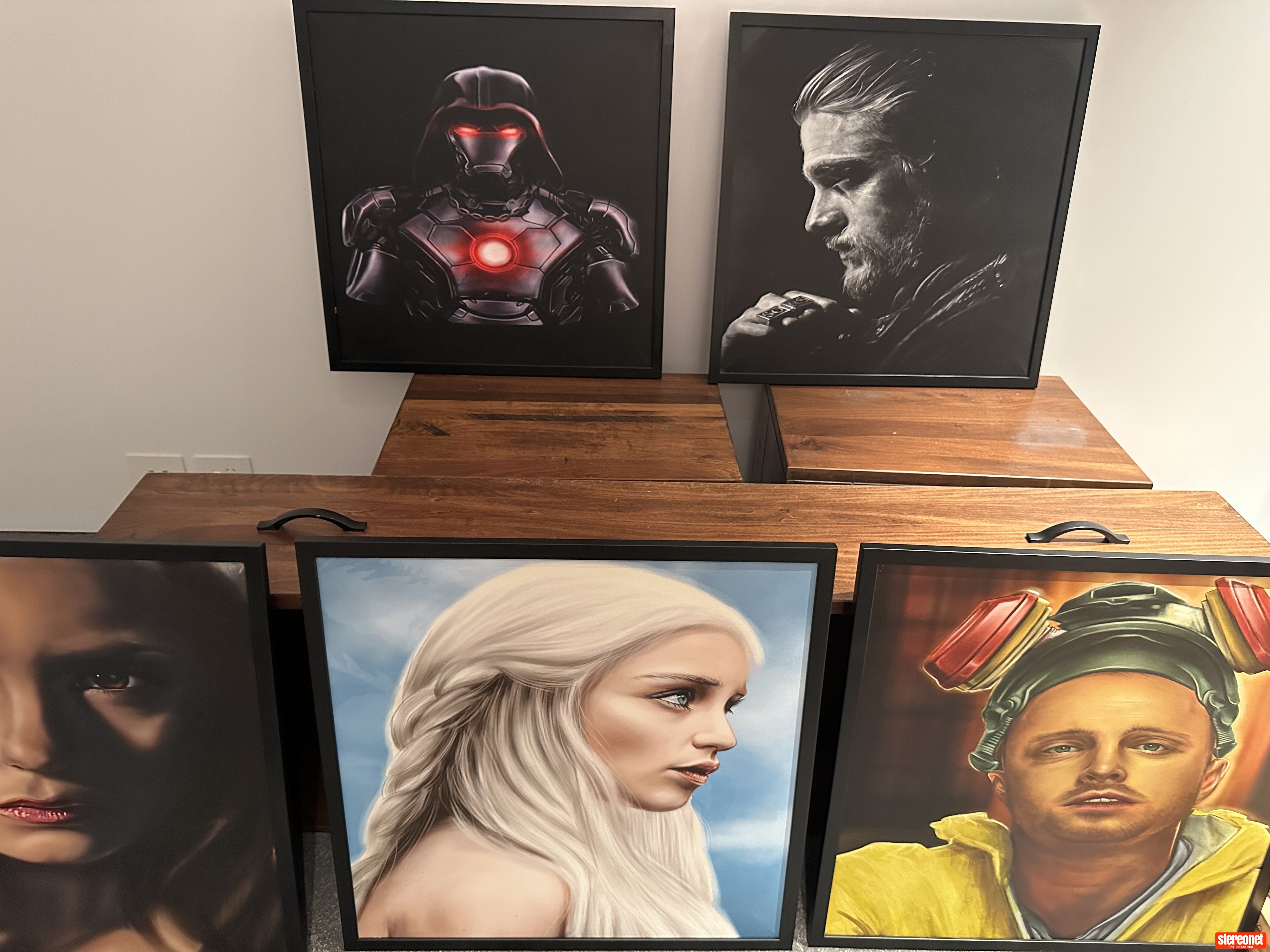 Primacoustic panels 2" bevelled panels with canvas art 2 x 2ft Acoustic Panel