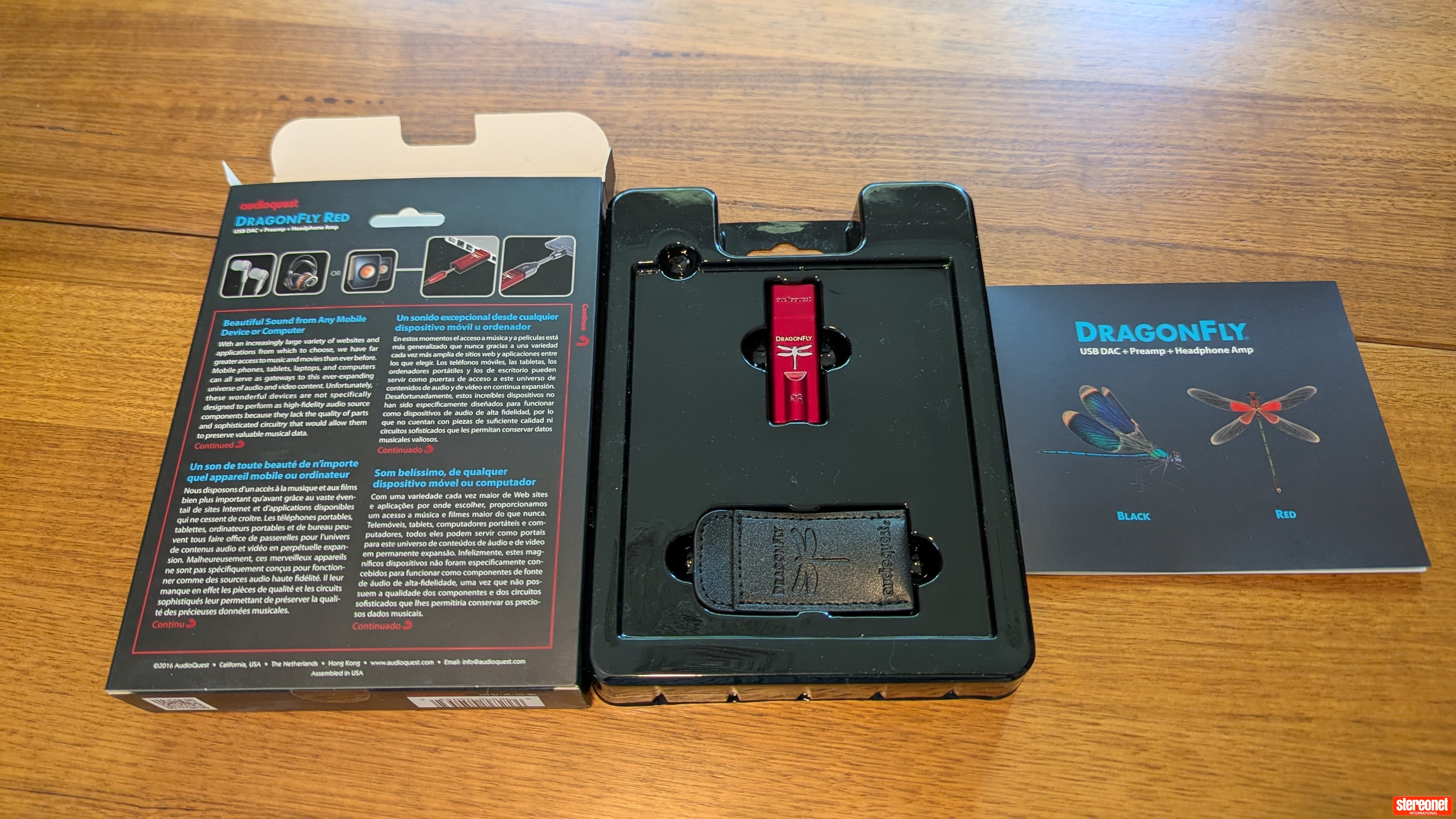 AudioQuest Dragonfly Red Headphone Amplifier (with DAC)