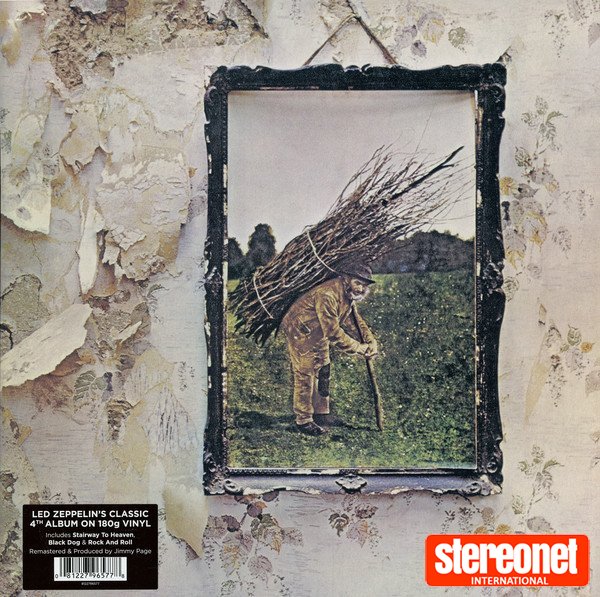 LED ZEPPELIN – LED ZEPPELIN IV / 2020 REMASTER / GATEFOLD / Vinyl Record (LP)