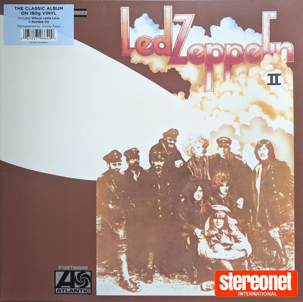 LED ZEPPELIN – LED ZEPPELIN II (2020 REMASTER) / 180G / GATEFOLD Vinyl Record (LP)