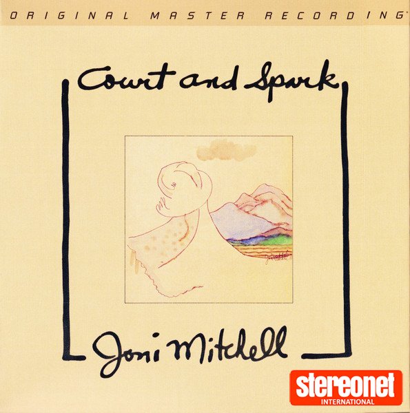 JONI MITCHELL - COURT AND SPARK / MOFI MOBILE FIDELITY / SACD HYBRID / STEREO / NUMBERED / REMASTERED / SACD