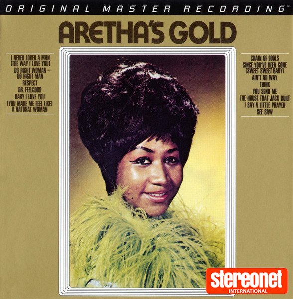 ARETHA FRANKLIN - ARETHA’S GOLD / MOBILE FIDELITY / MOFI / SACD / HYBRID / STEREO / REMASTERED SACD