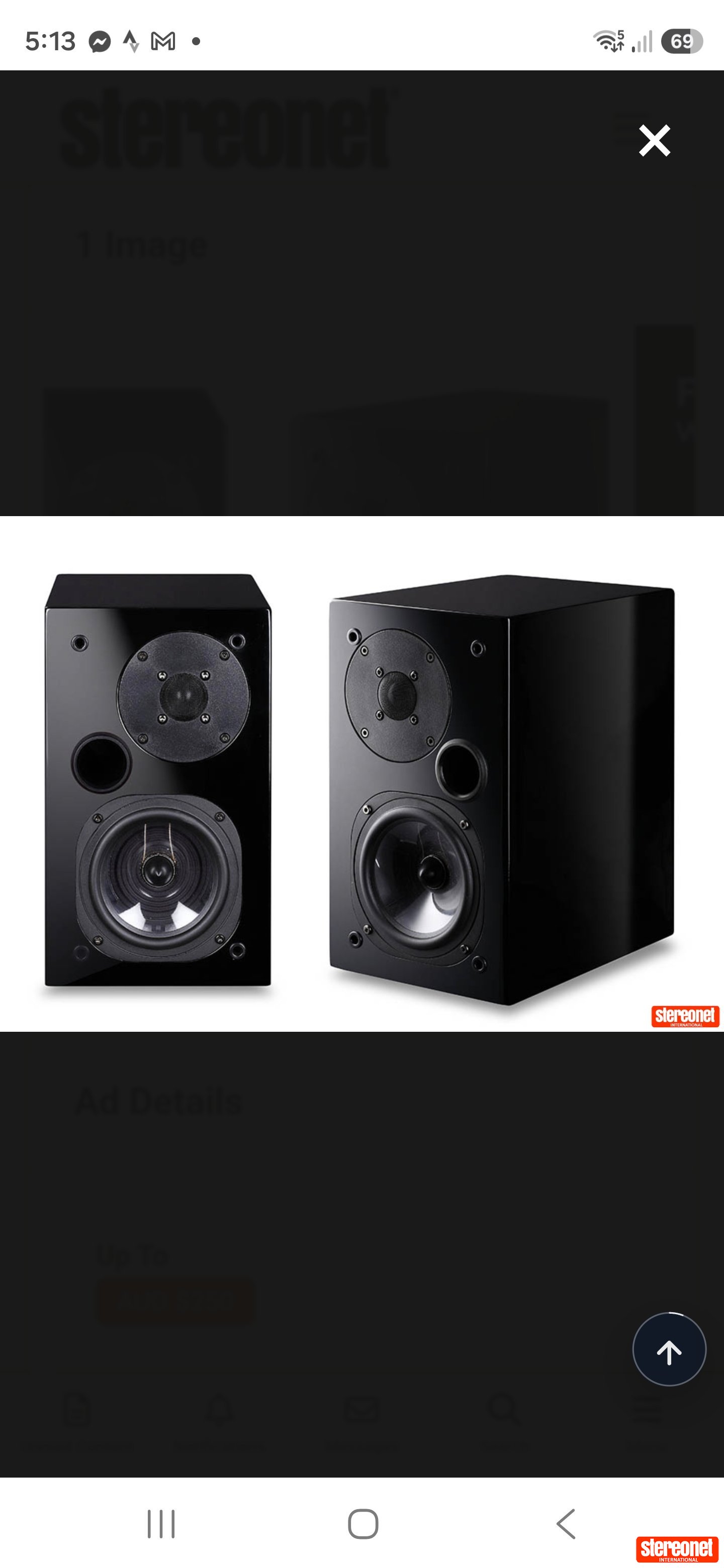 Usher S 520 Bookshelf Loudspeakers