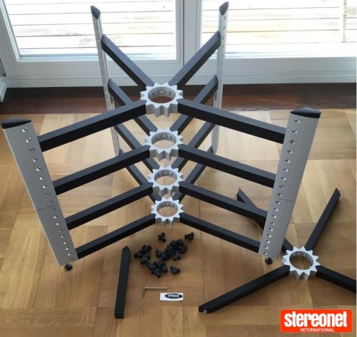 Finite Element Spider Rack - 4 shelf AV Rack / Cabinet