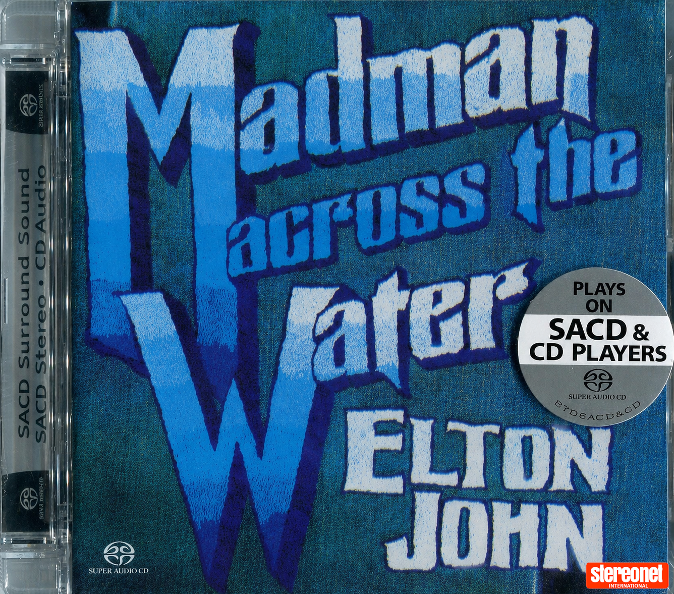 ELTON JOHN ‎– MADMAN ACROSS THE WATER / SACD / HYBRID / REMASTERED / STEREO MULTI CHANNEL SURROUND / SACD