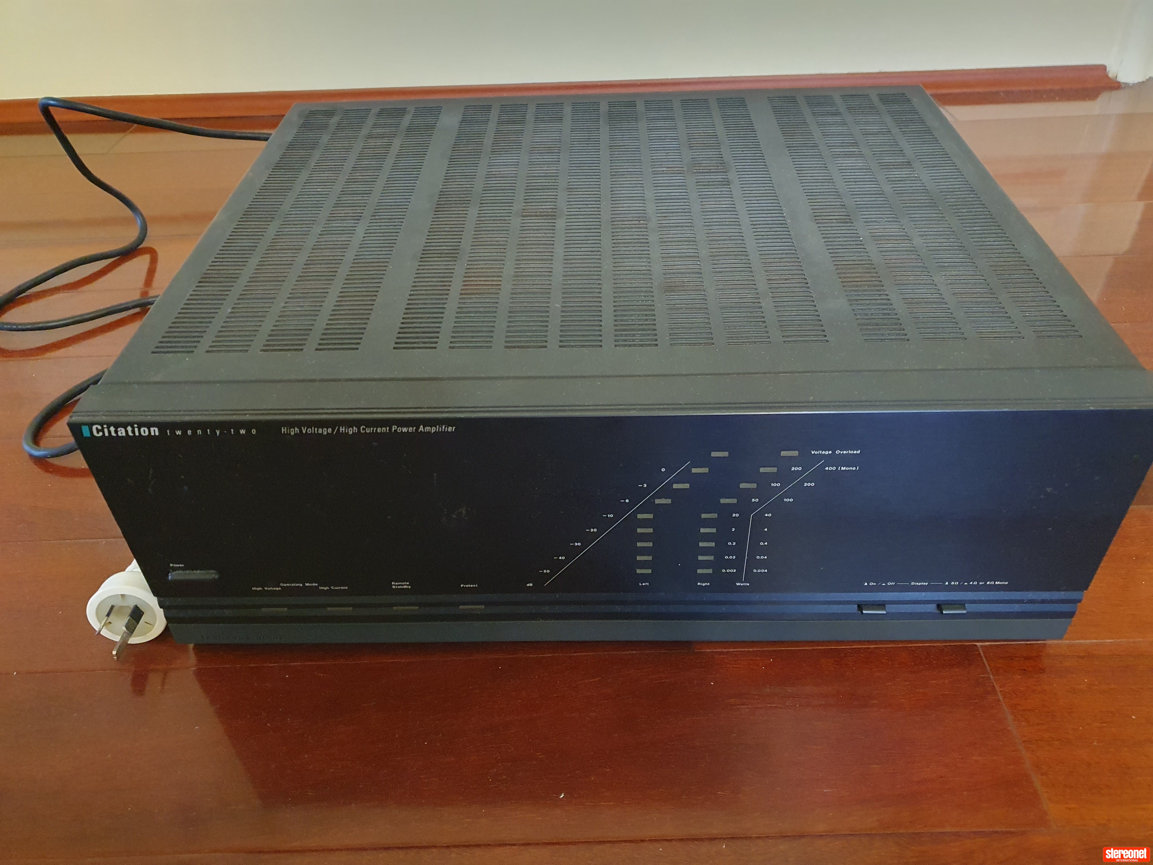 Harman Kardon Citation Twenty-Two Power Amplifier Amplifier