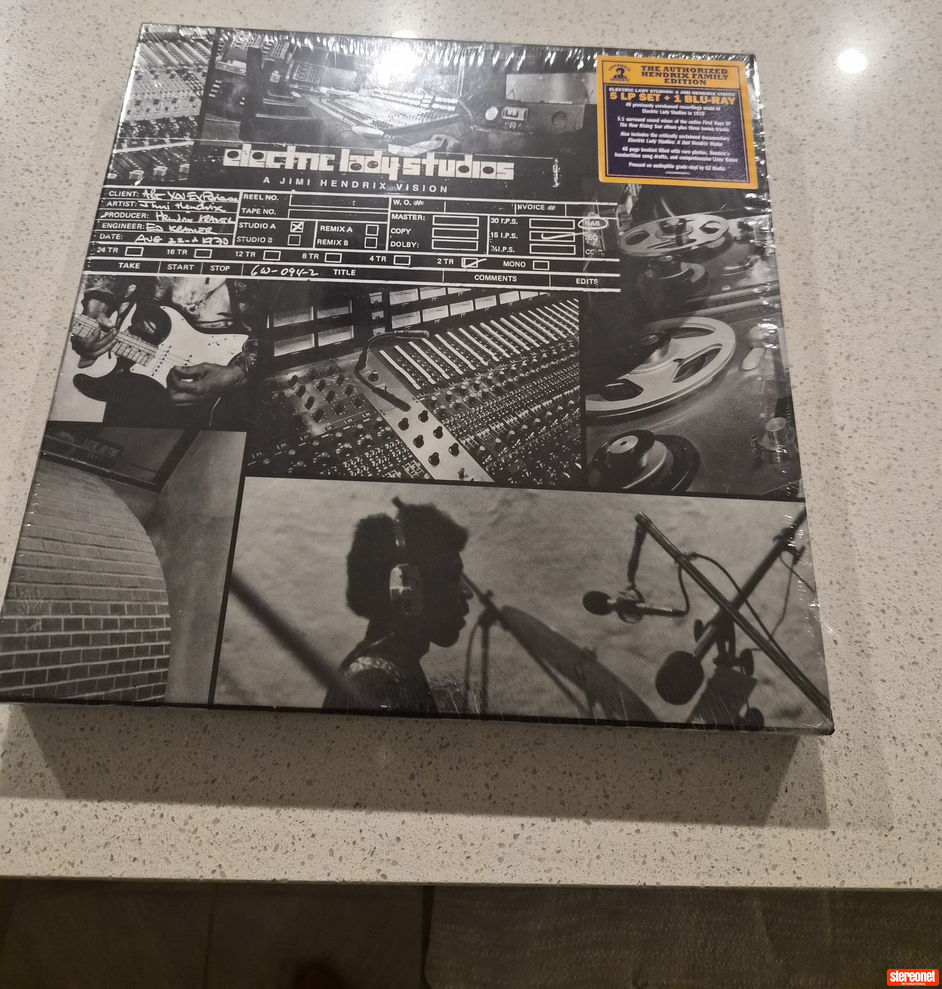 Jimi Hendrix - Electric Lady Studios Vinyl Record (Box Set)