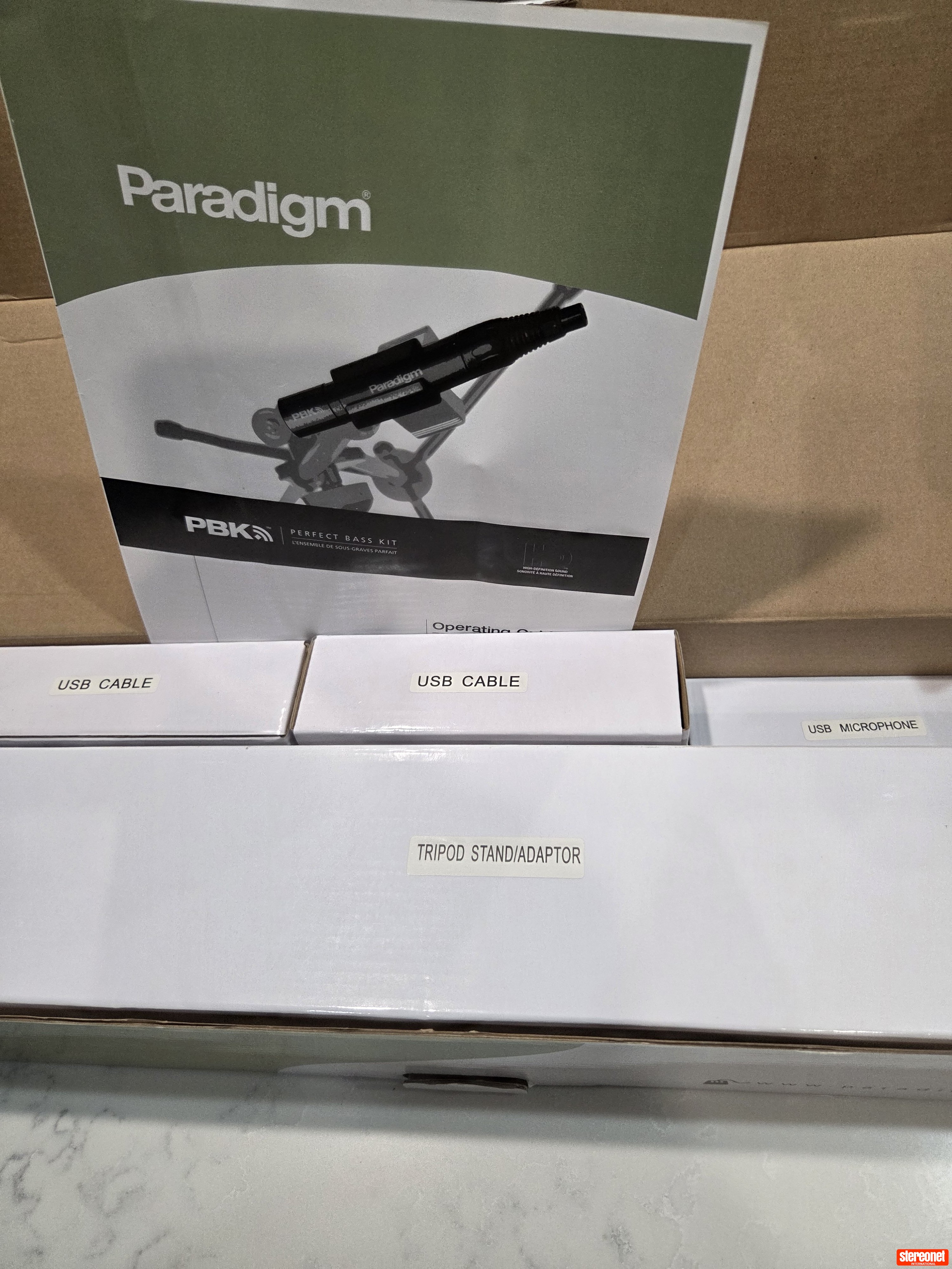Paradigm PBK1 perfect bass kit Accessory