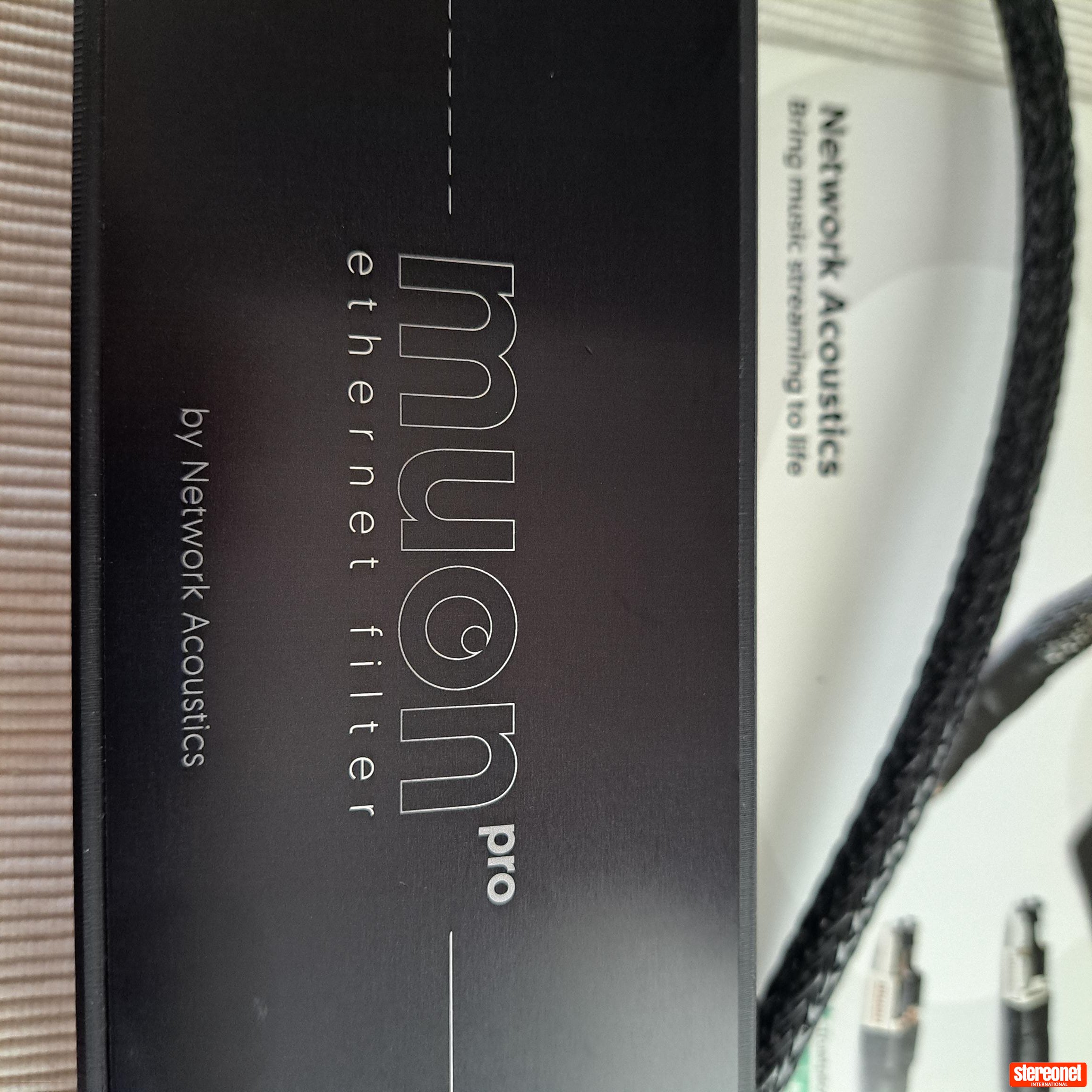 Network Acoustic Muon Pro Ethernet Socket Isolator