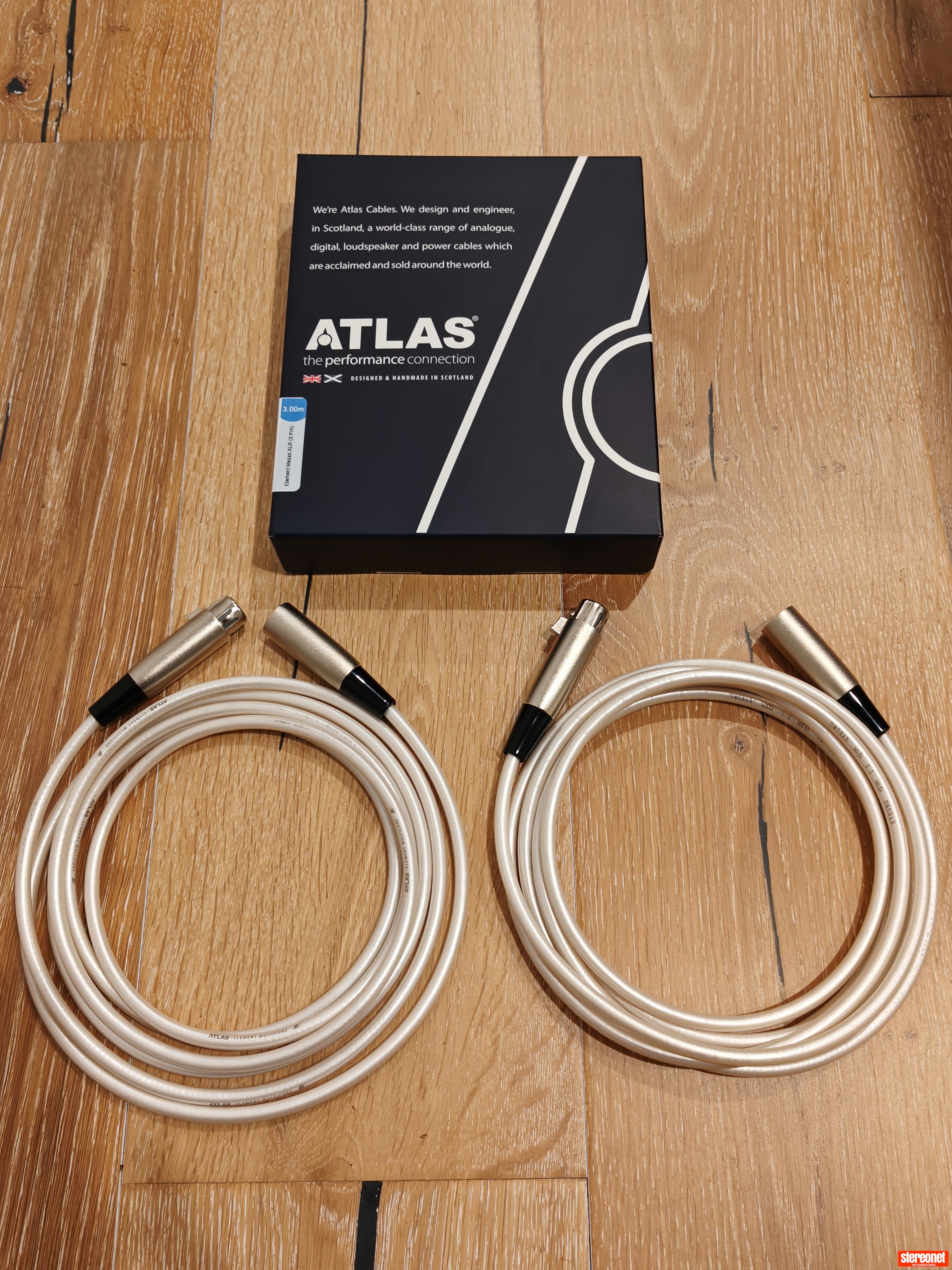 Atlas Cables Elements Mezzo Interconnect Cables (XLR)