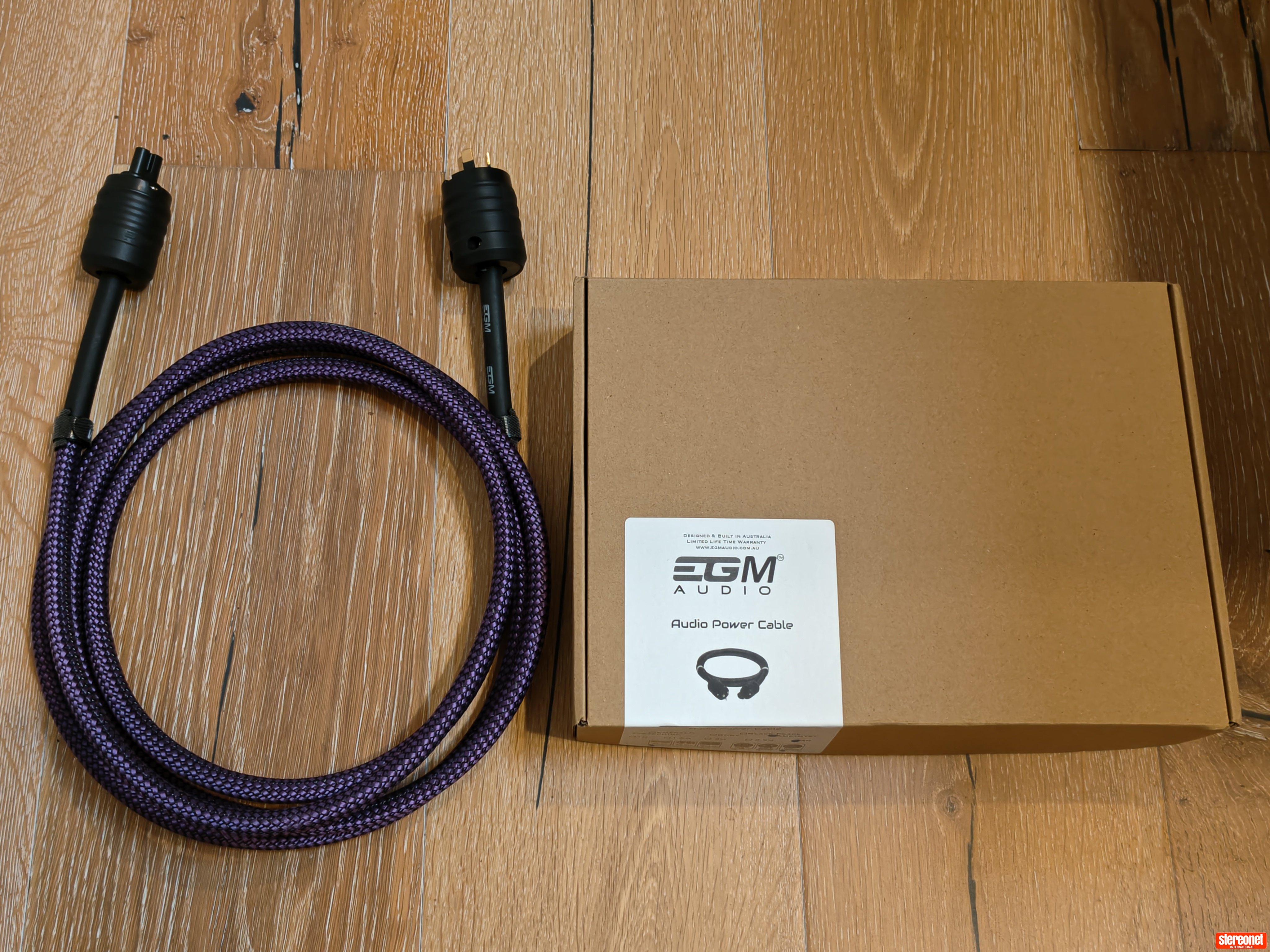 EGM Audio Amethyst C7 Power Cable