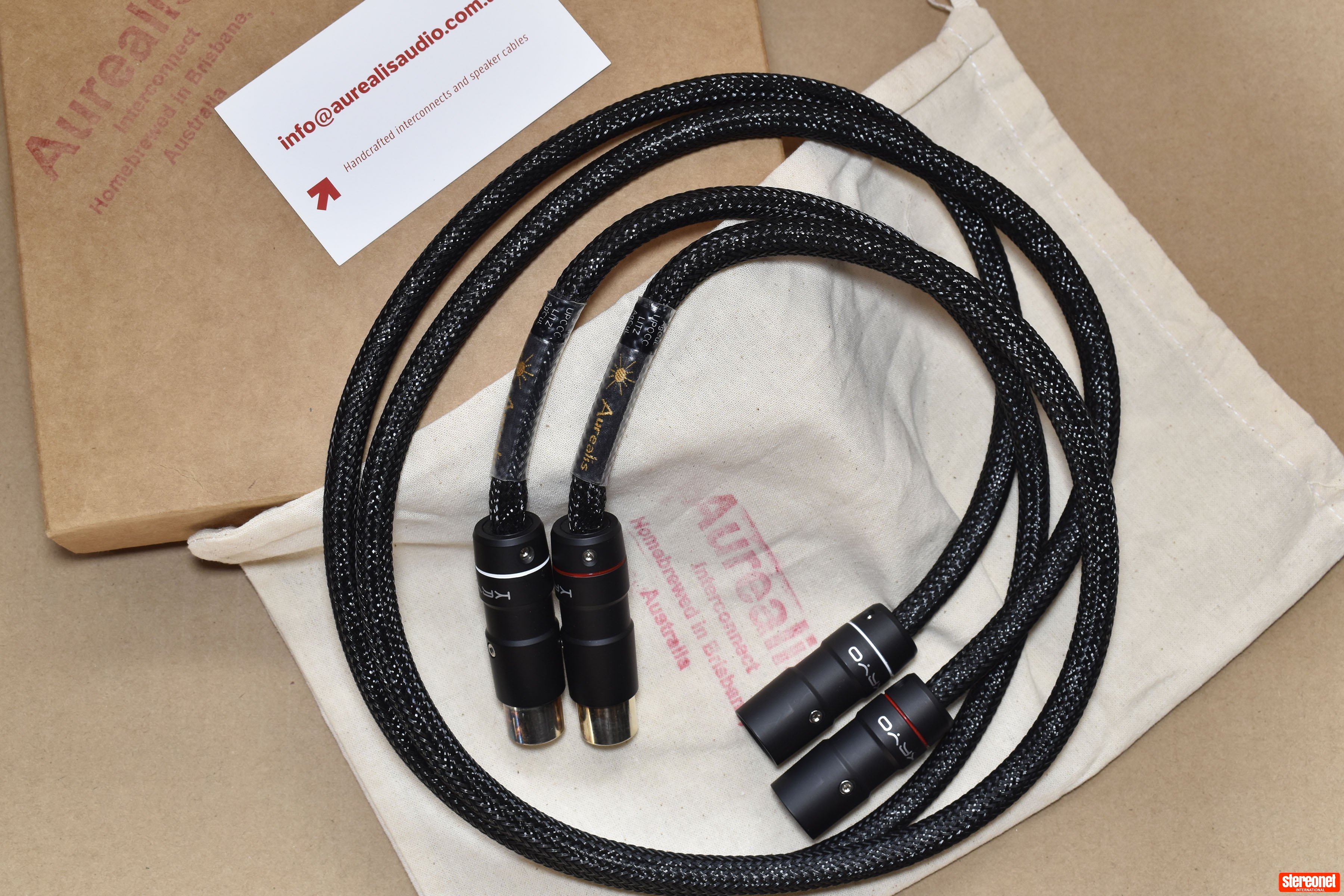 Aurealis XLR AgCuL Interconnect Cables (XLR)