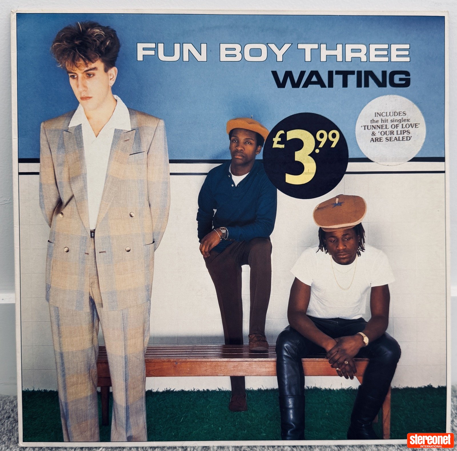 The Fun Boy Three - Waiting [UK PRESSING 1983 LP] VG+/VG+ Vinyl Record (LP)