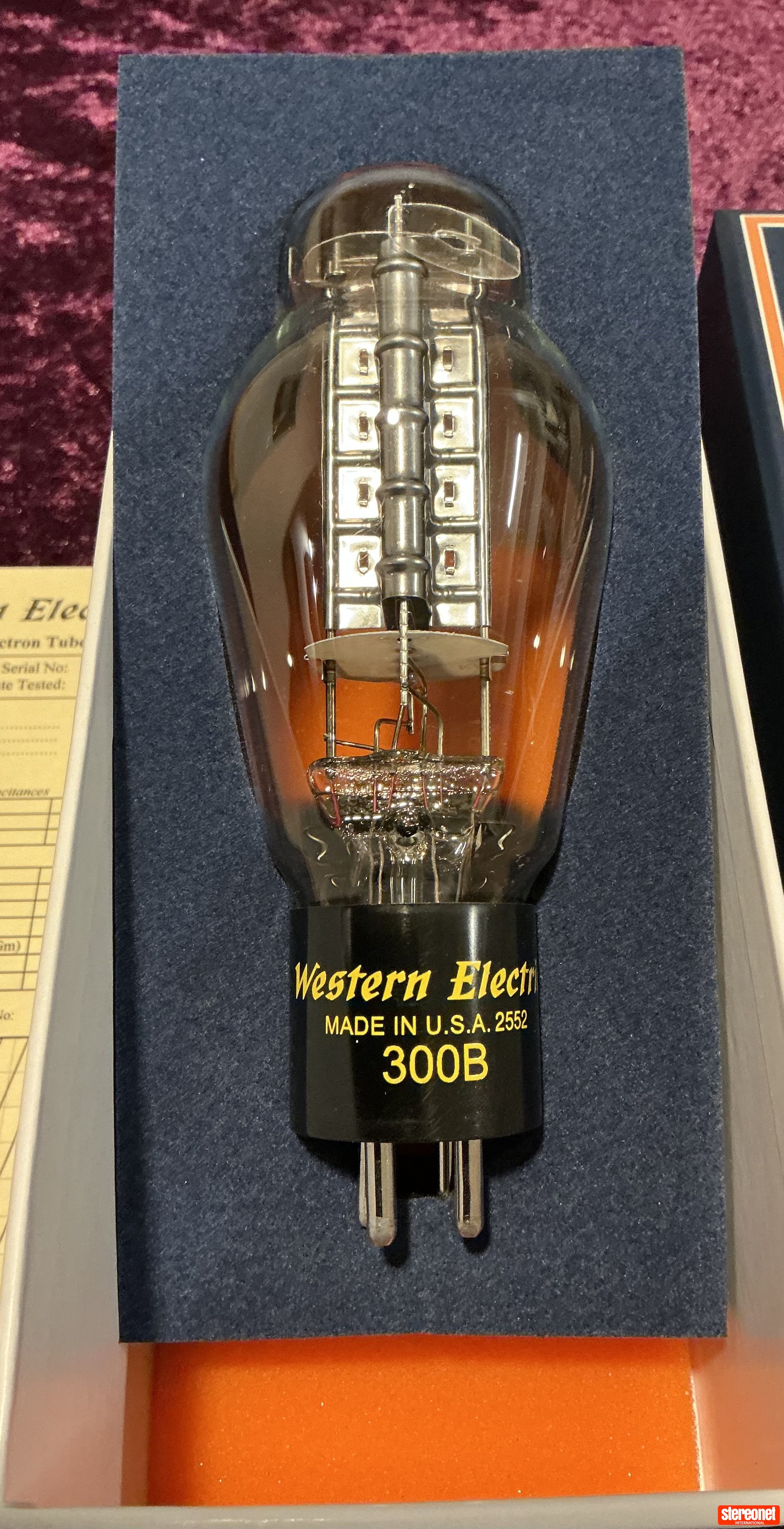 Western Electric 300B Valves/Tubes