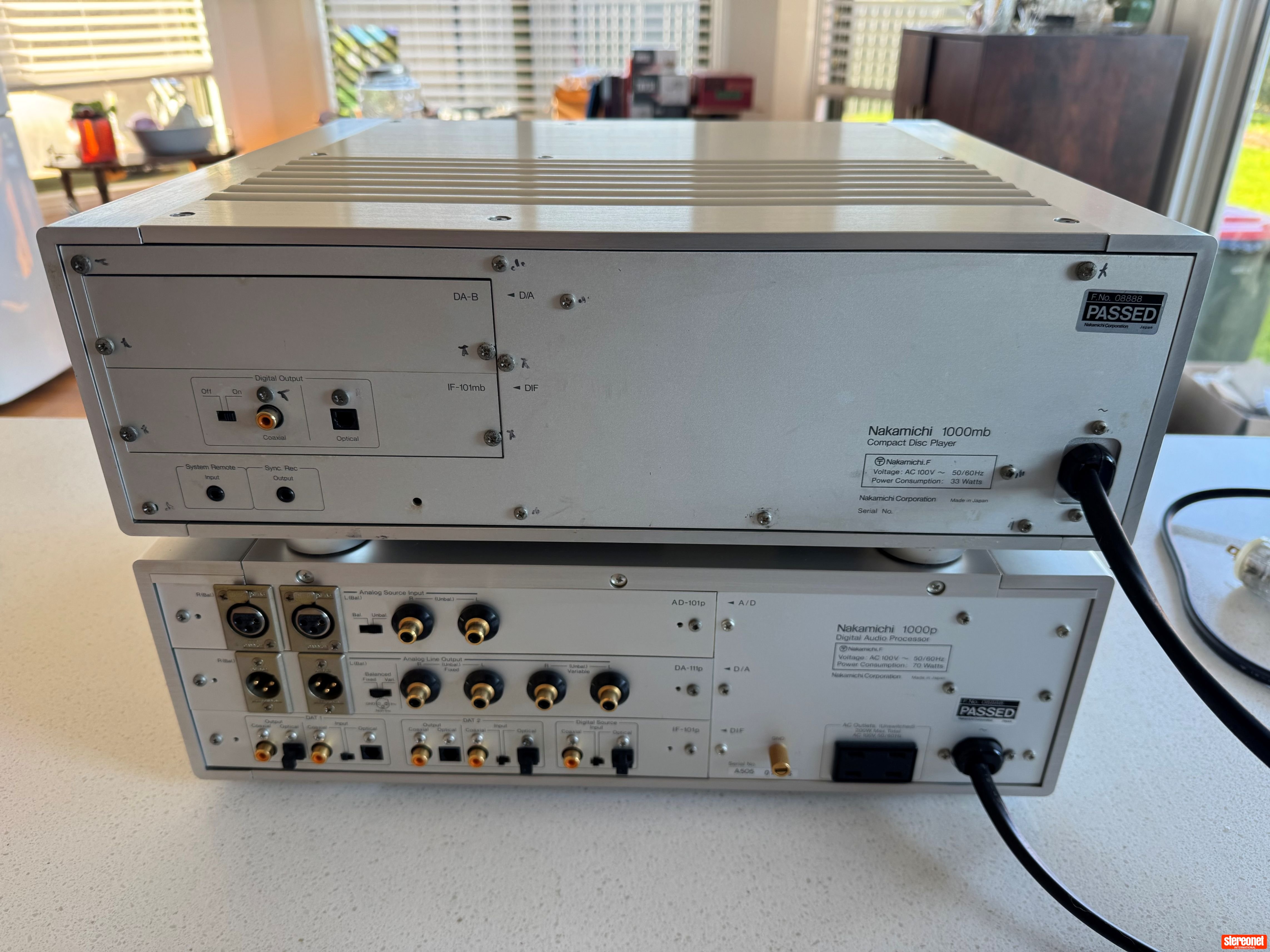 Nakamichi Control center 1000p Digital Analog Converter (DAC)