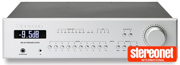 Bryston BR-20 PreDAC/Streamer Pre Amplifier
