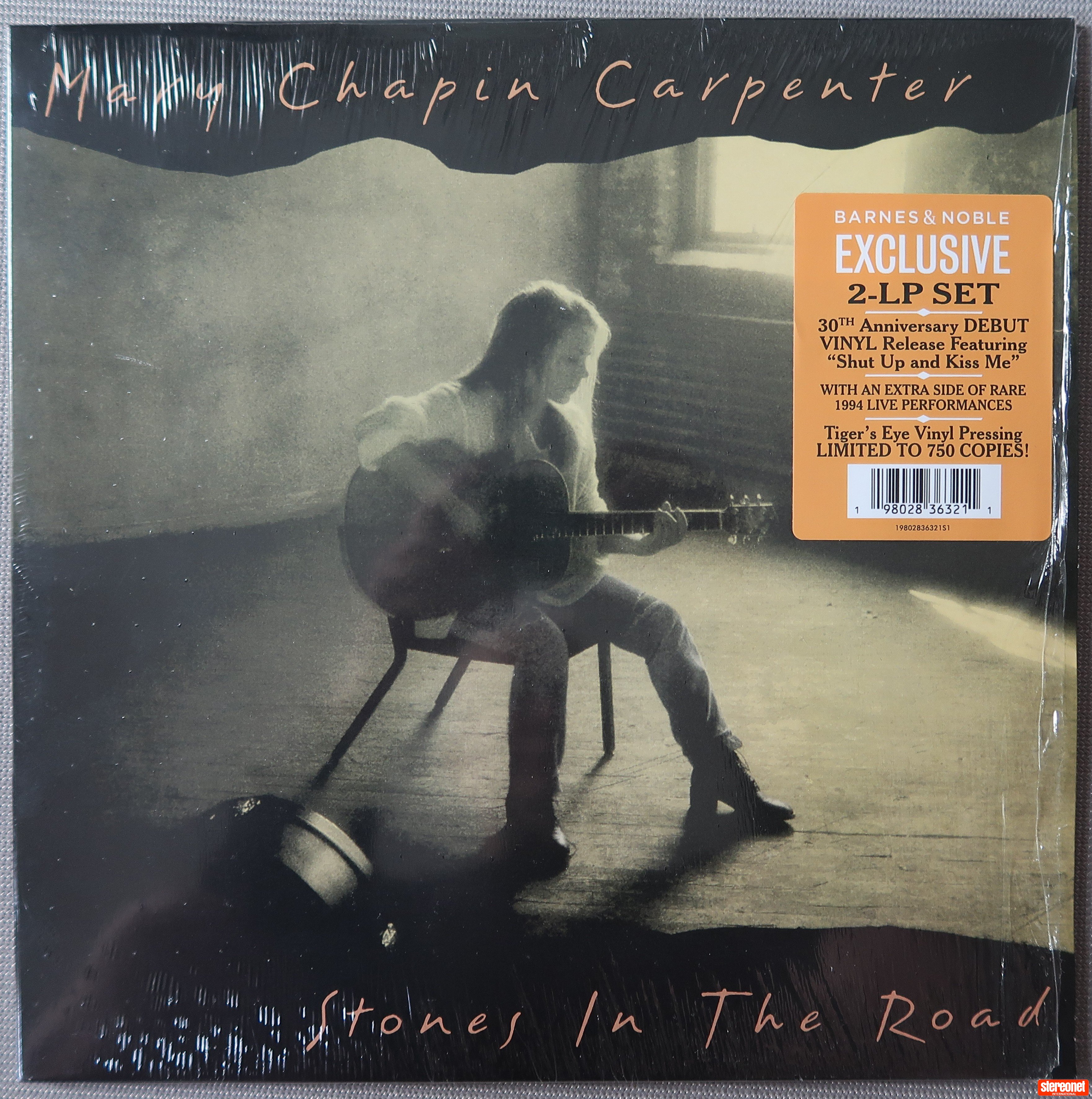 MARY CHAPIN CARPENTER - Stones In The Road (Tiger's eye coloured vinyl) Vinyl Record (Double LP)