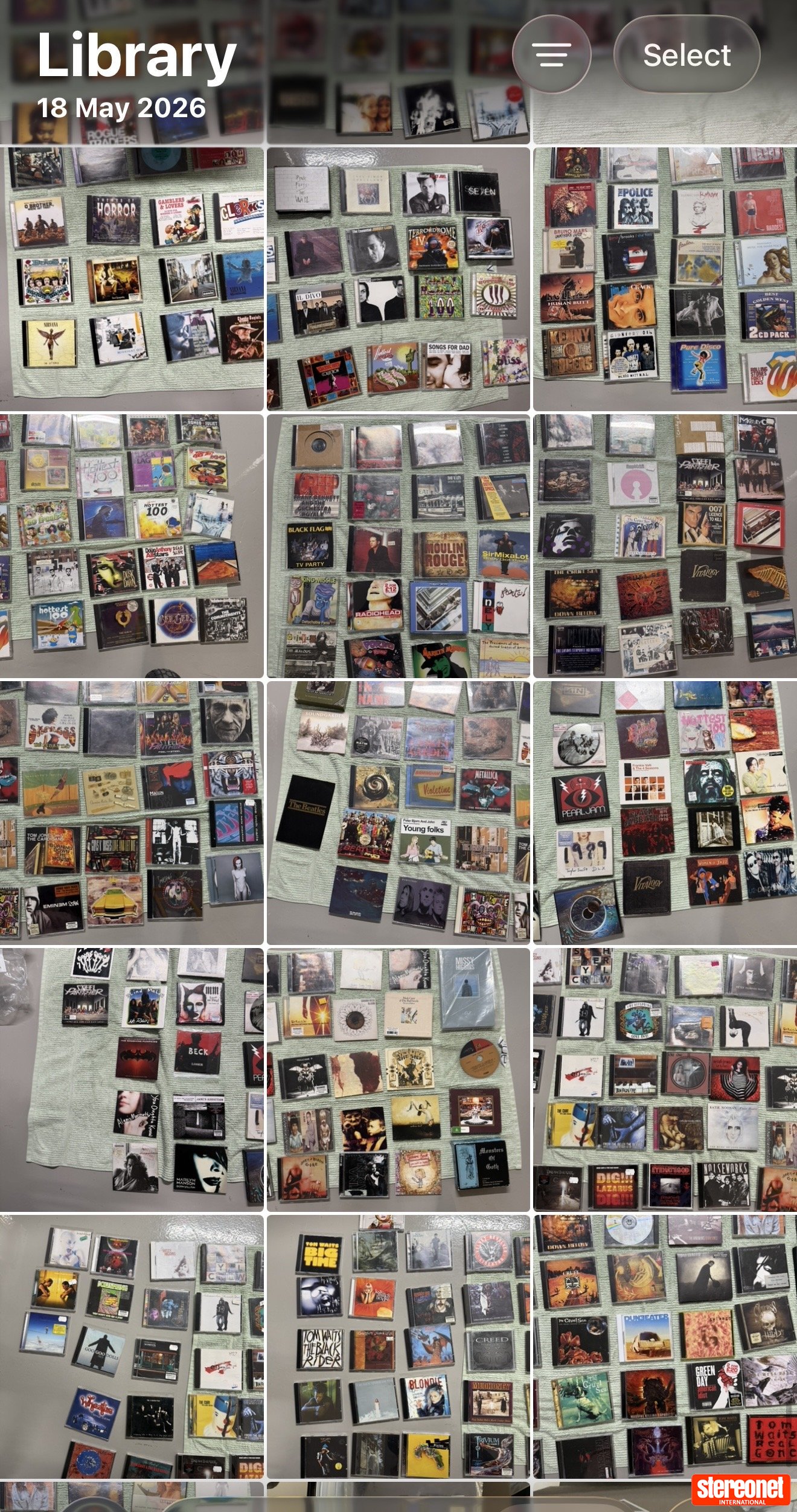 Mixed lot of cds - 427 approx - alternative, metal and other CD