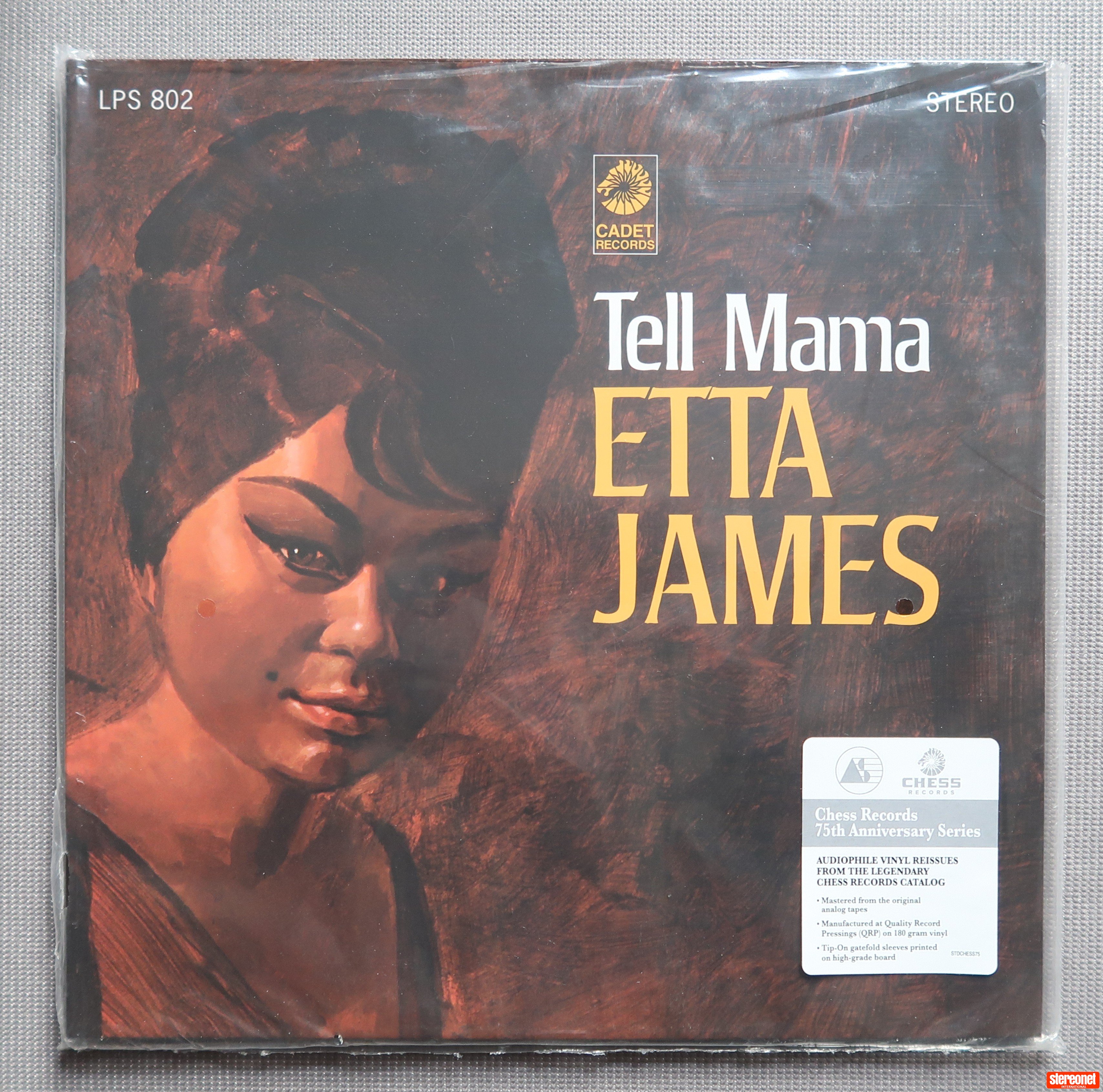ETTA JAMES - Tell Mama (2016 mono remaster) Vinyl Record (LP)